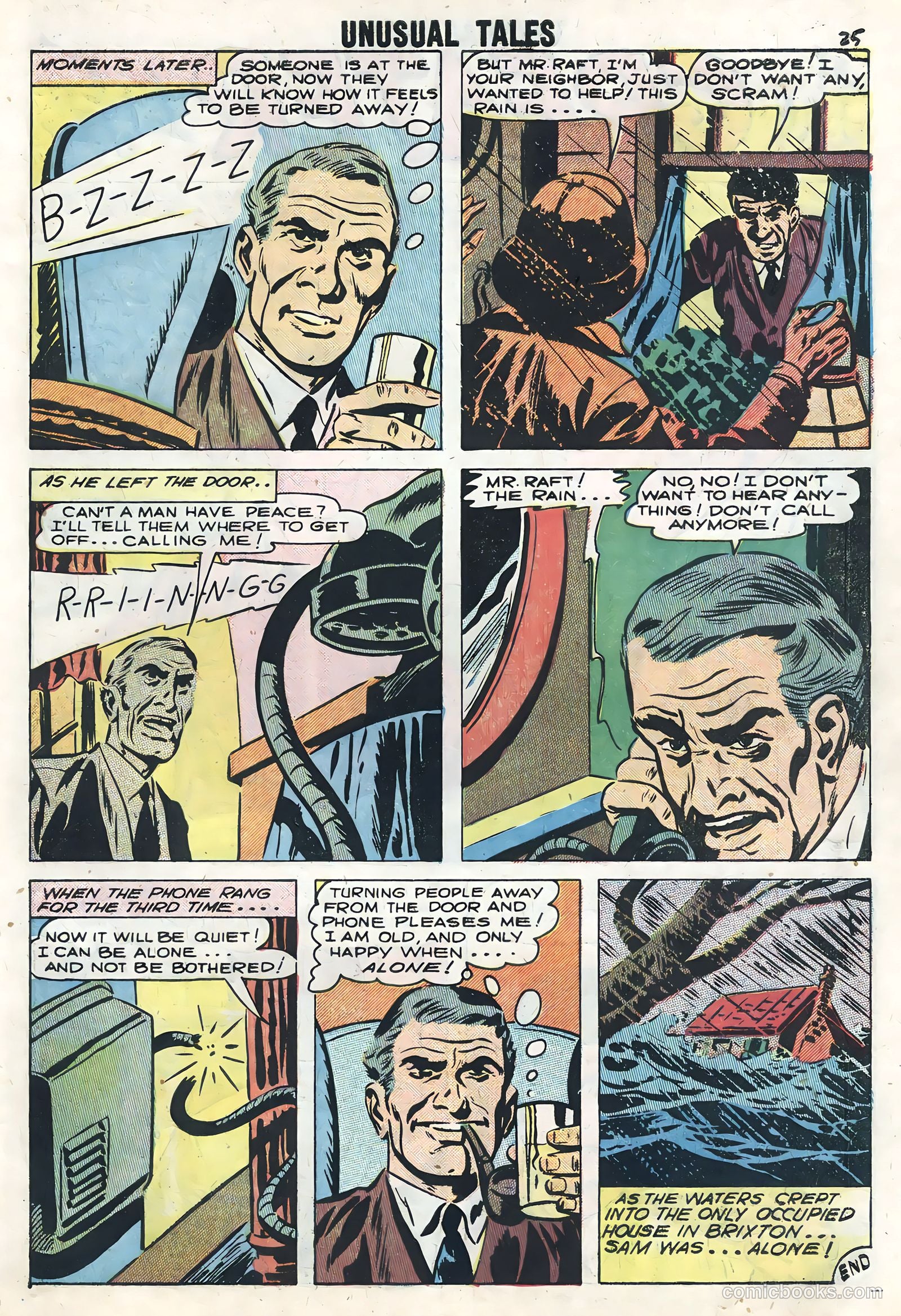 Unusual Tales #14 (1958) — page 27 of 36