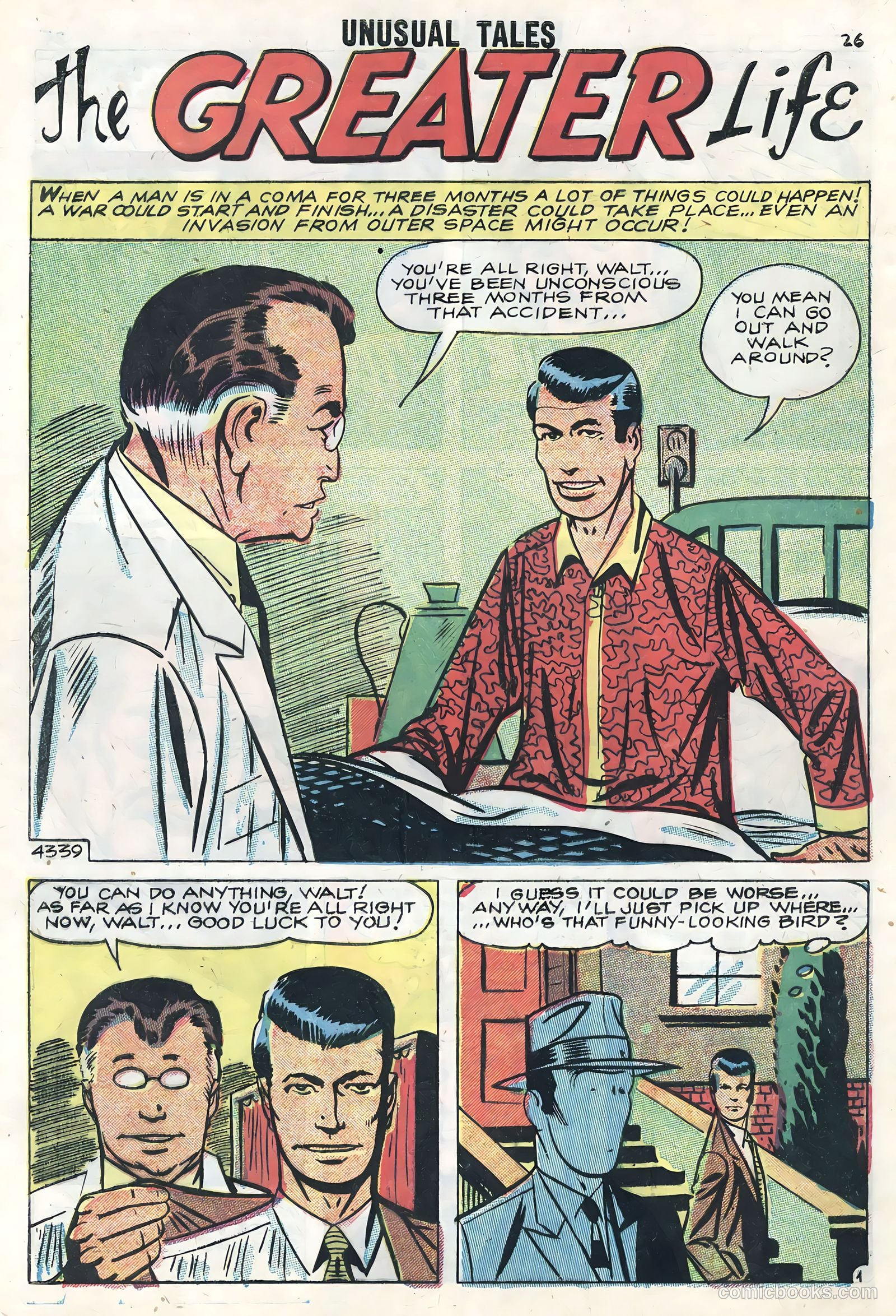 Unusual Tales #14 (1958) — page 28 of 36