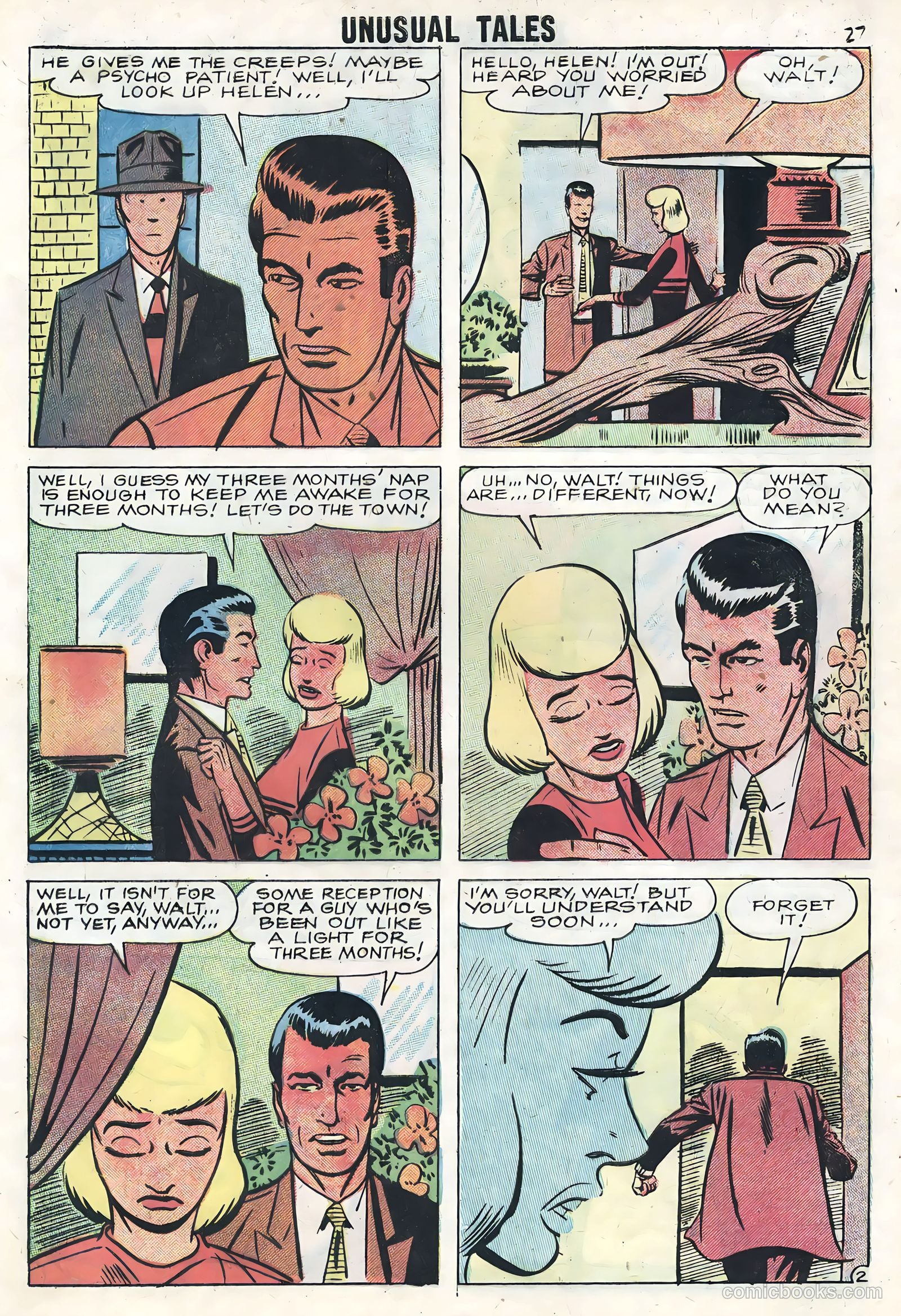 Unusual Tales #14 (1958) — page 29 of 36