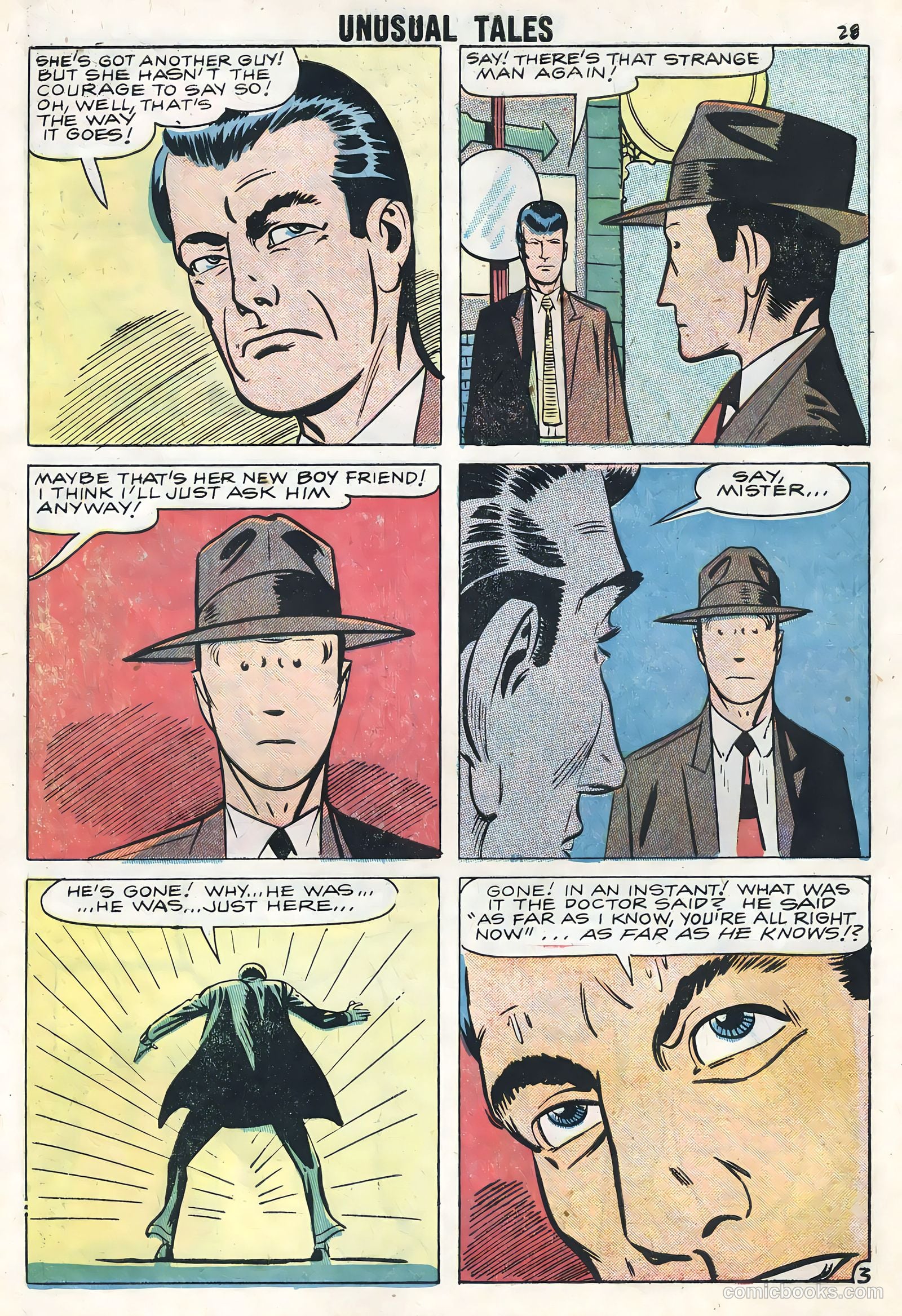 Unusual Tales #14 (1958) — page 30 of 36