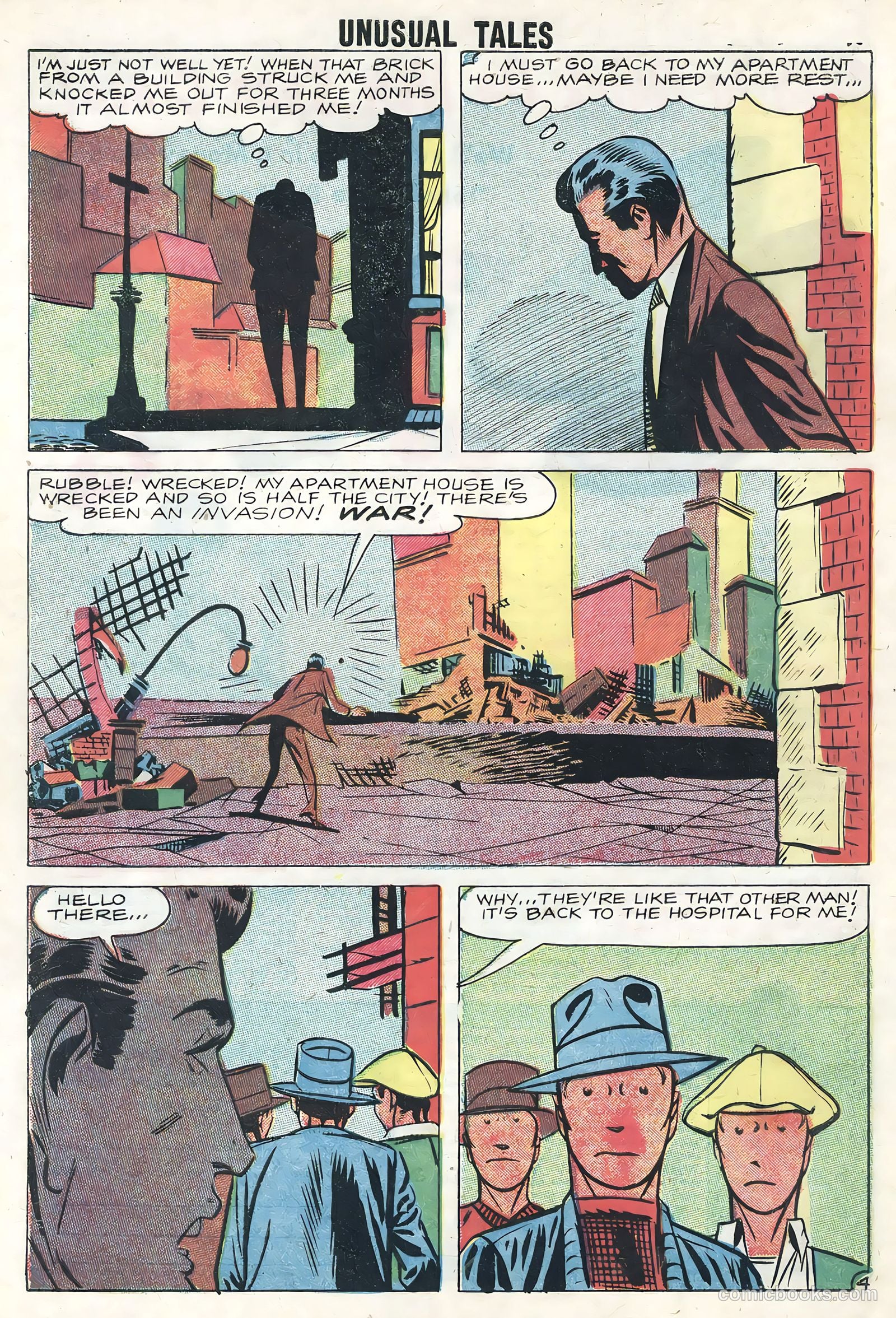 Unusual Tales #14 (1958) — page 32 of 36