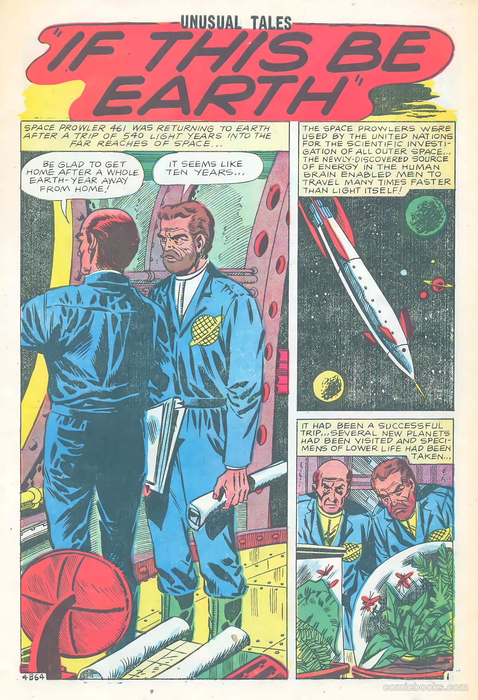 Unusual Tales #15 (1959) — page 3 of 35