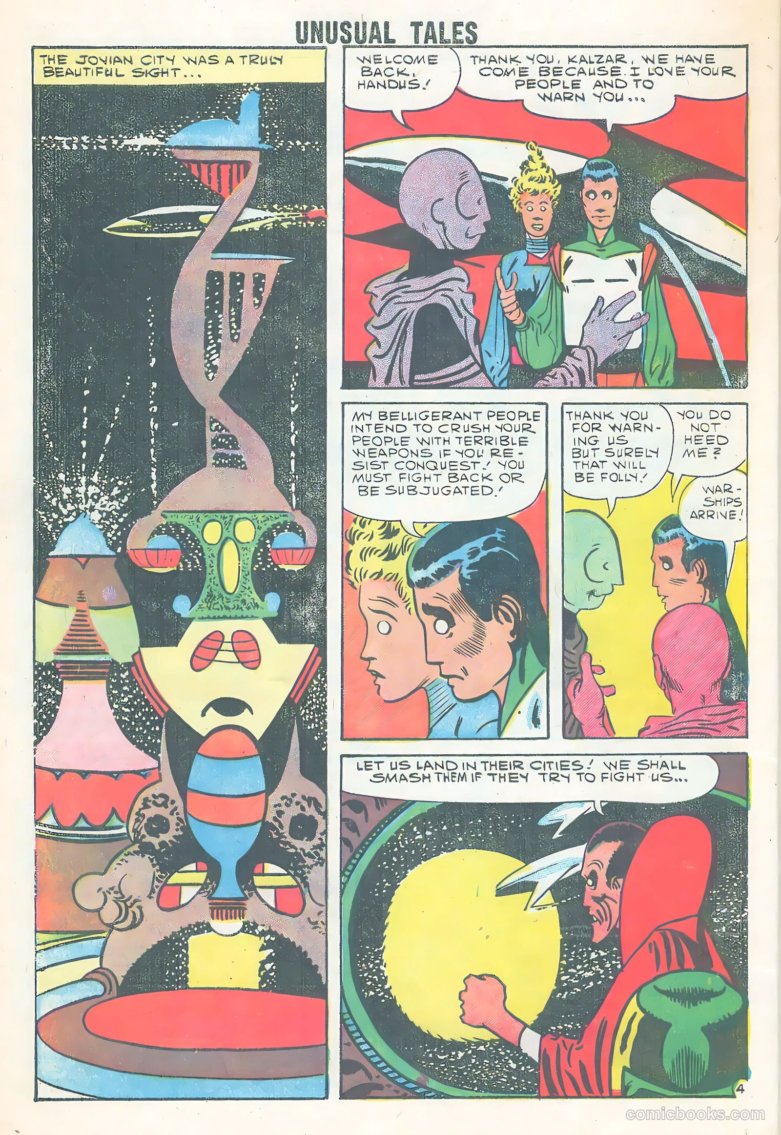 Unusual Tales #15 (1959) — page 31 of 35