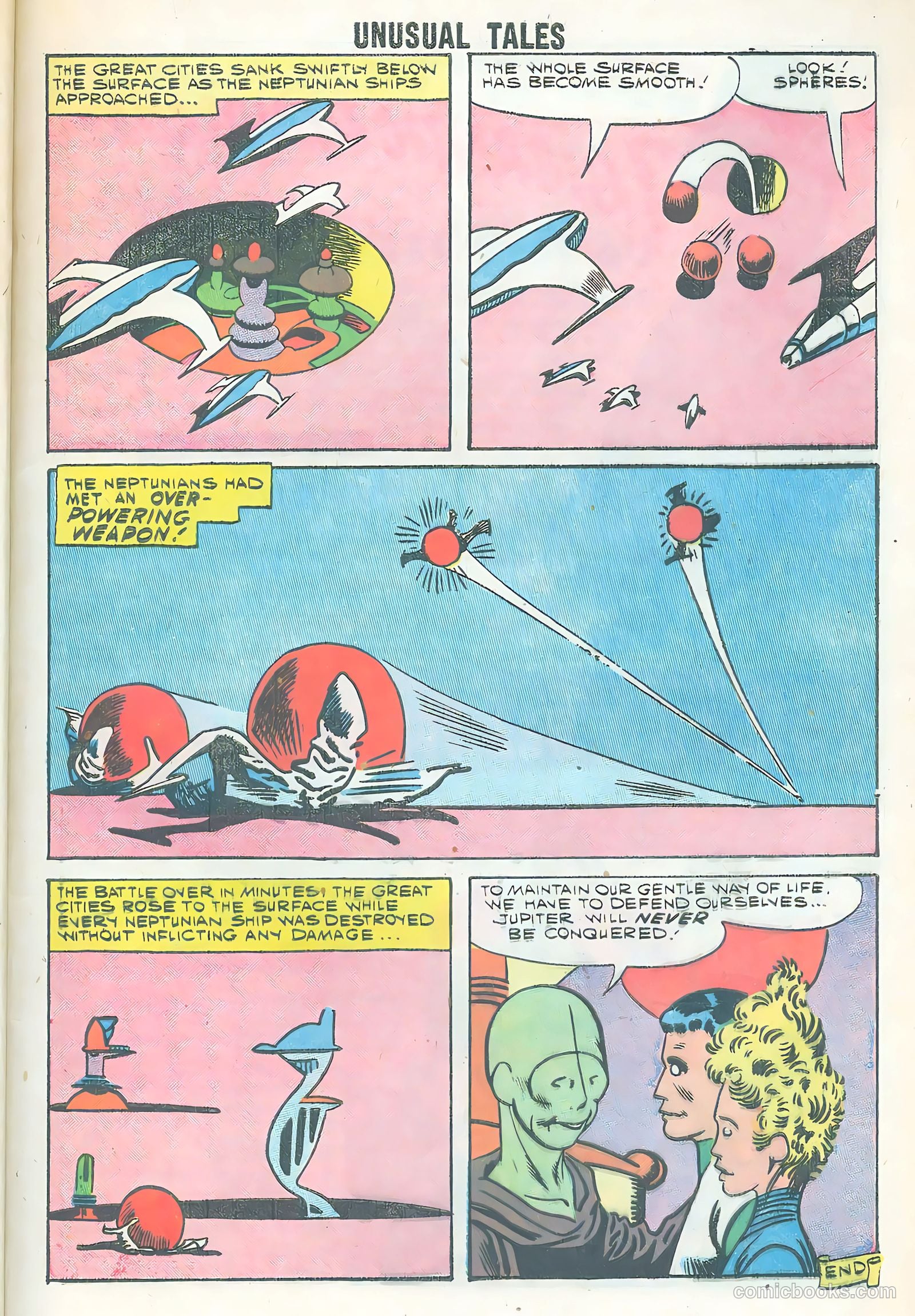 Unusual Tales #15 (1959) — page 32 of 35