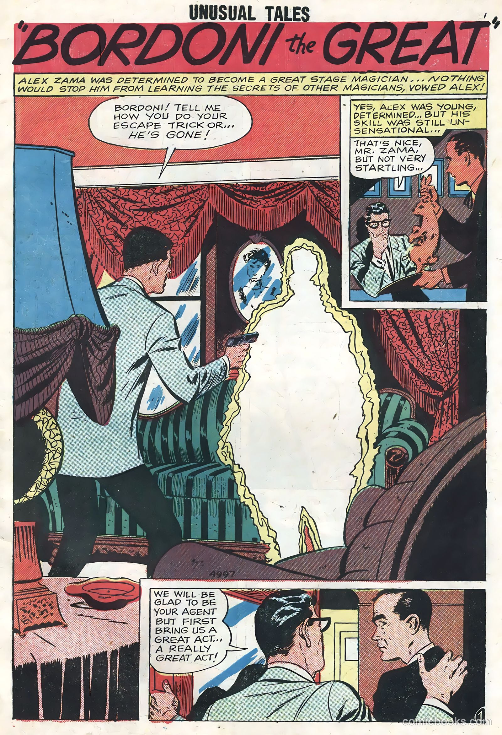 Unusual Tales #16 (1959) — page 3 of 36