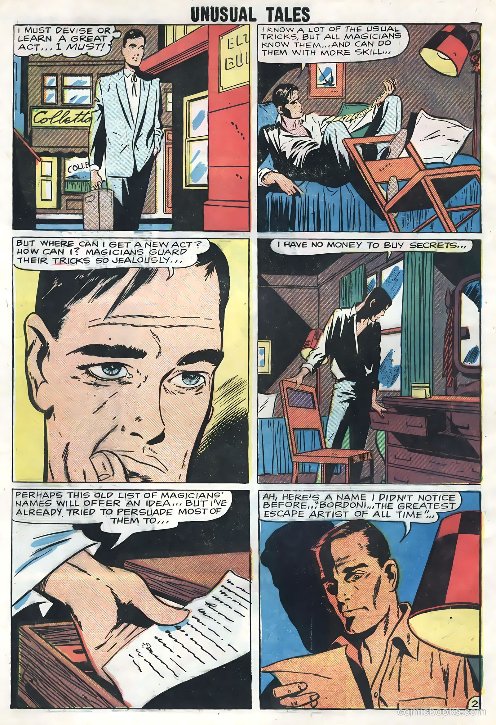 Unusual Tales #16 (1959) — page 4 of 36