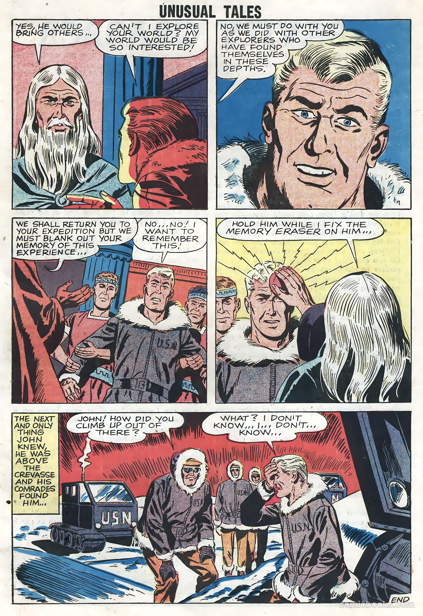 Unusual Tales #16 (1959) — page 19 of 36