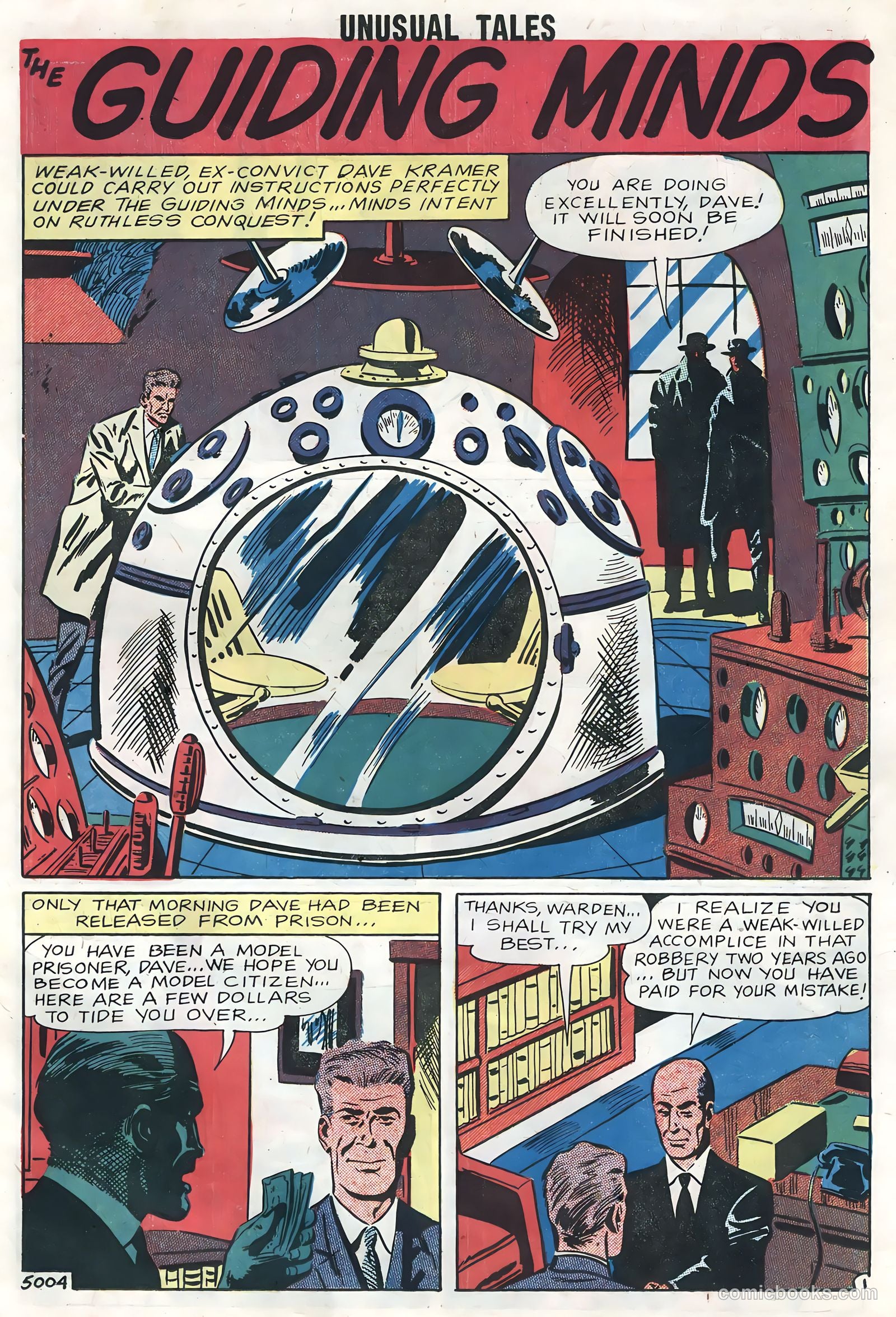 Unusual Tales #16 (1959) — page 23 of 36