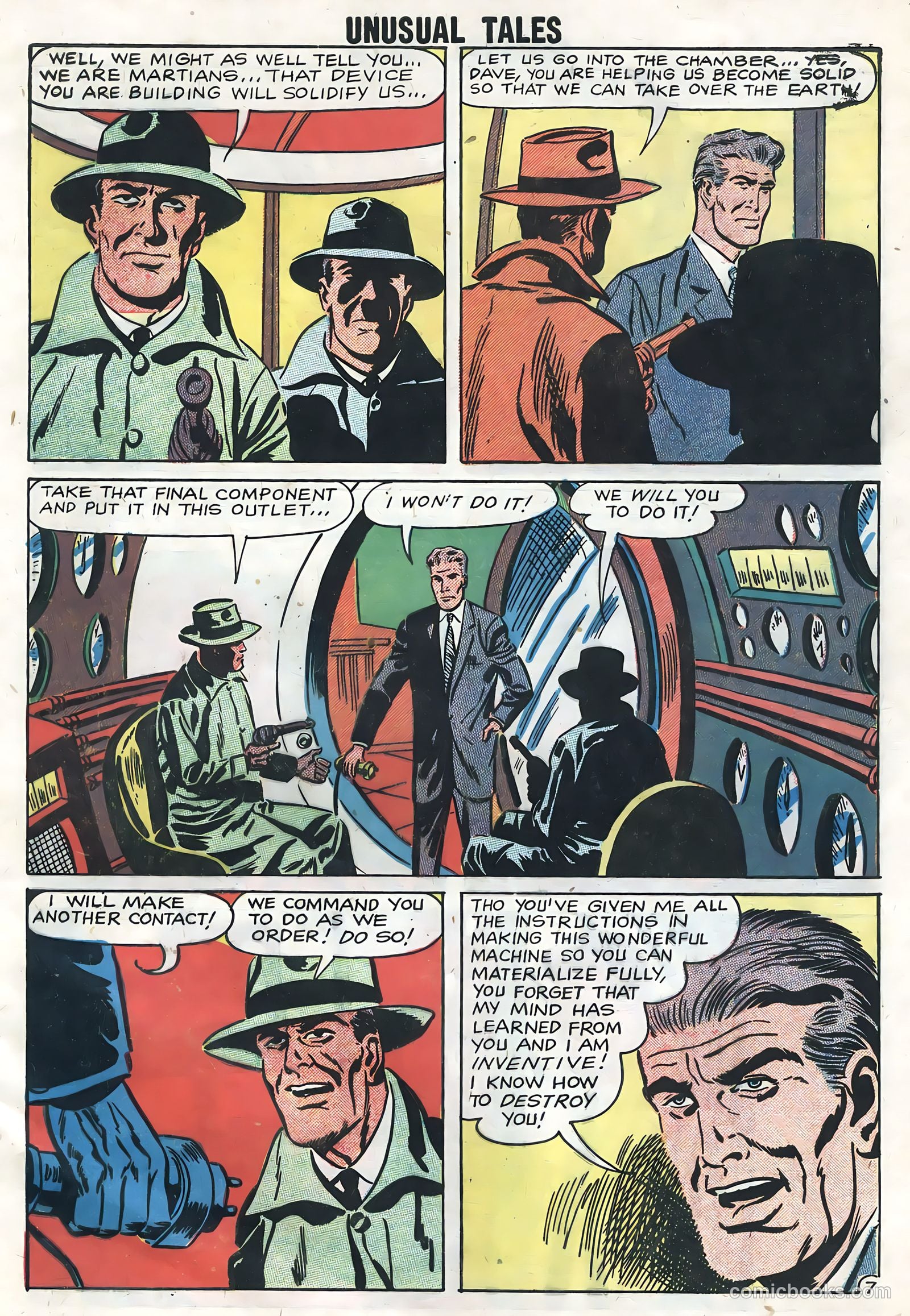 Unusual Tales #16 (1959) — page 29 of 36