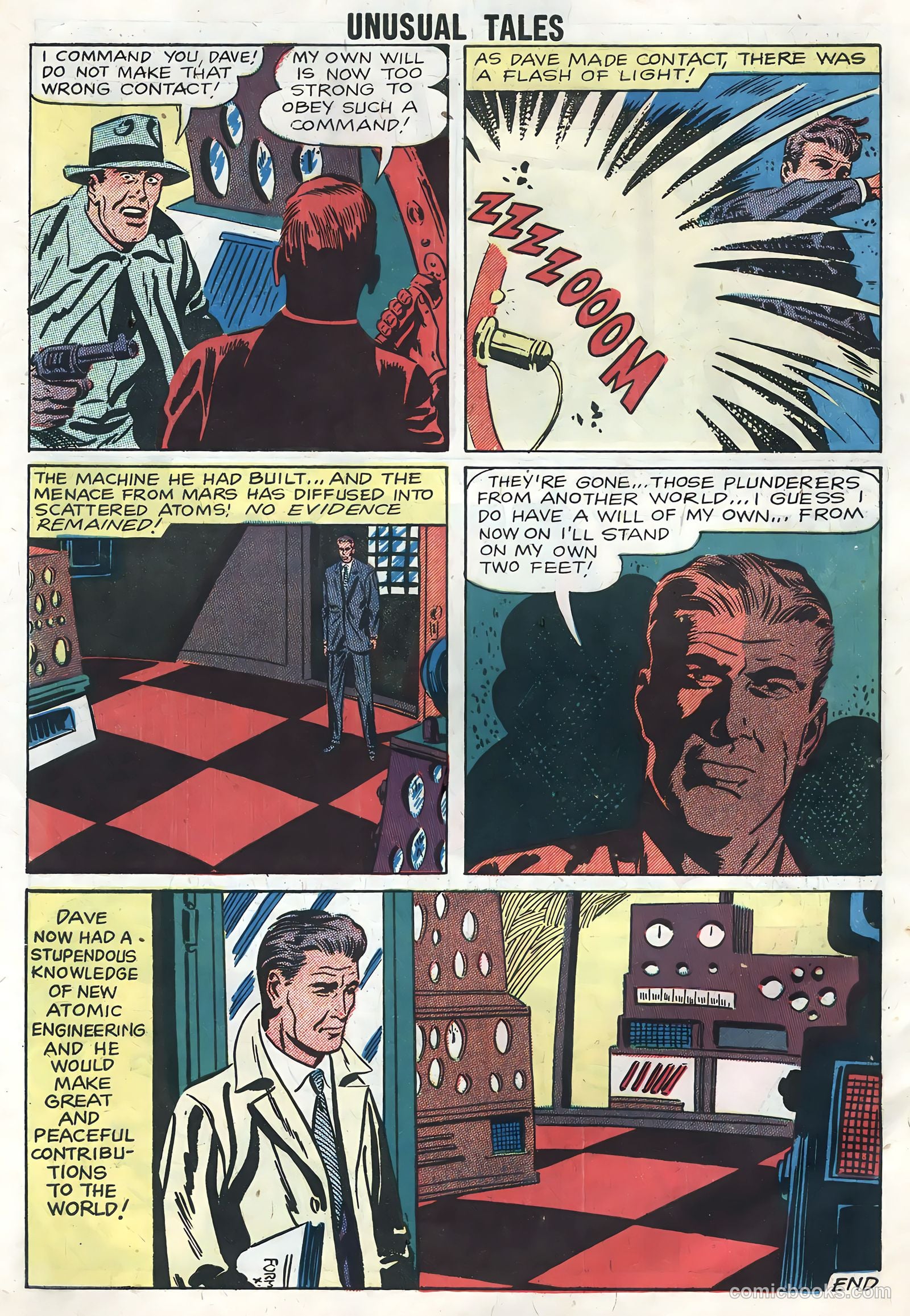 Unusual Tales #16 (1959) — page 30 of 36