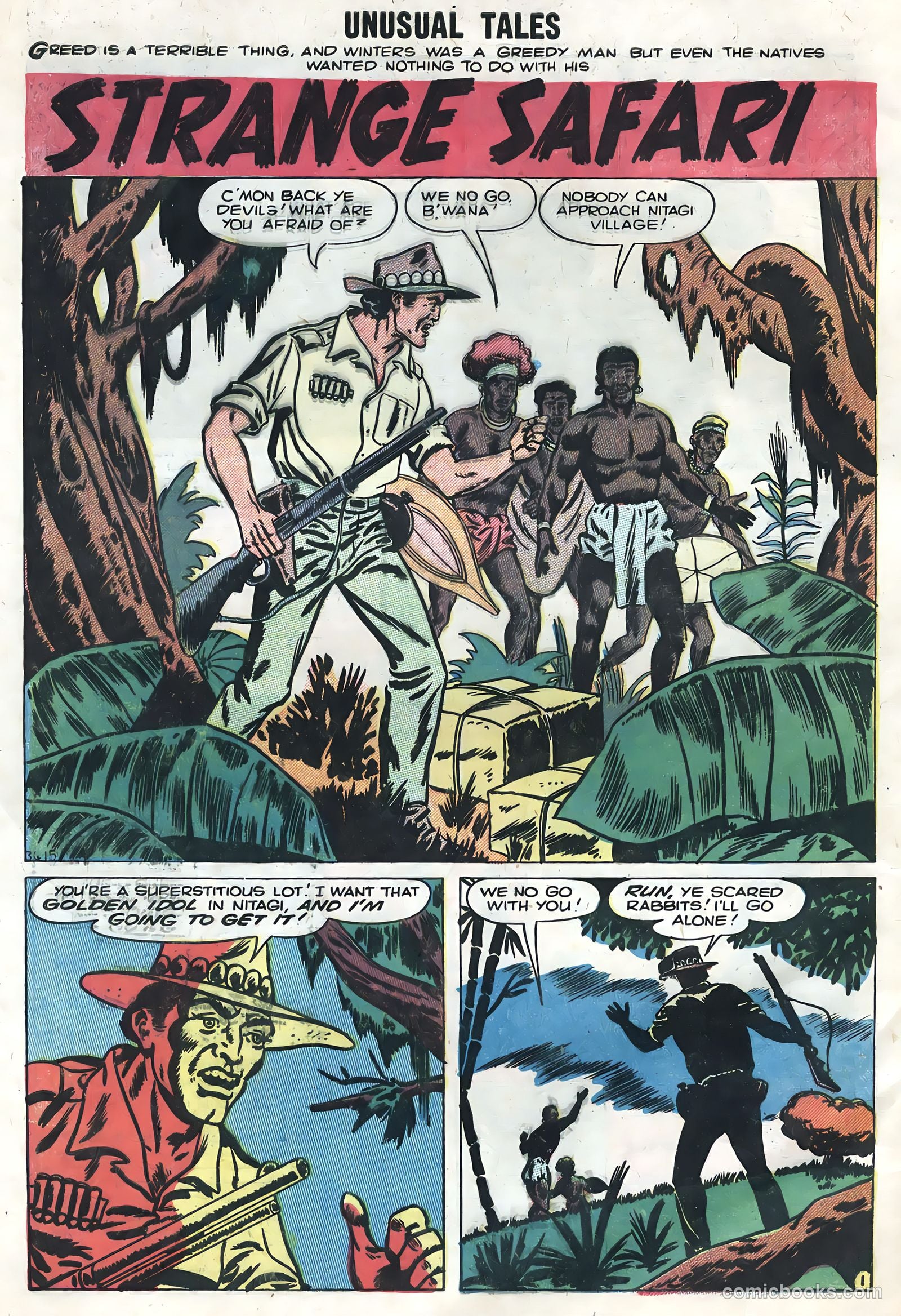 Unusual Tales #16 (1959) — page 32 of 36