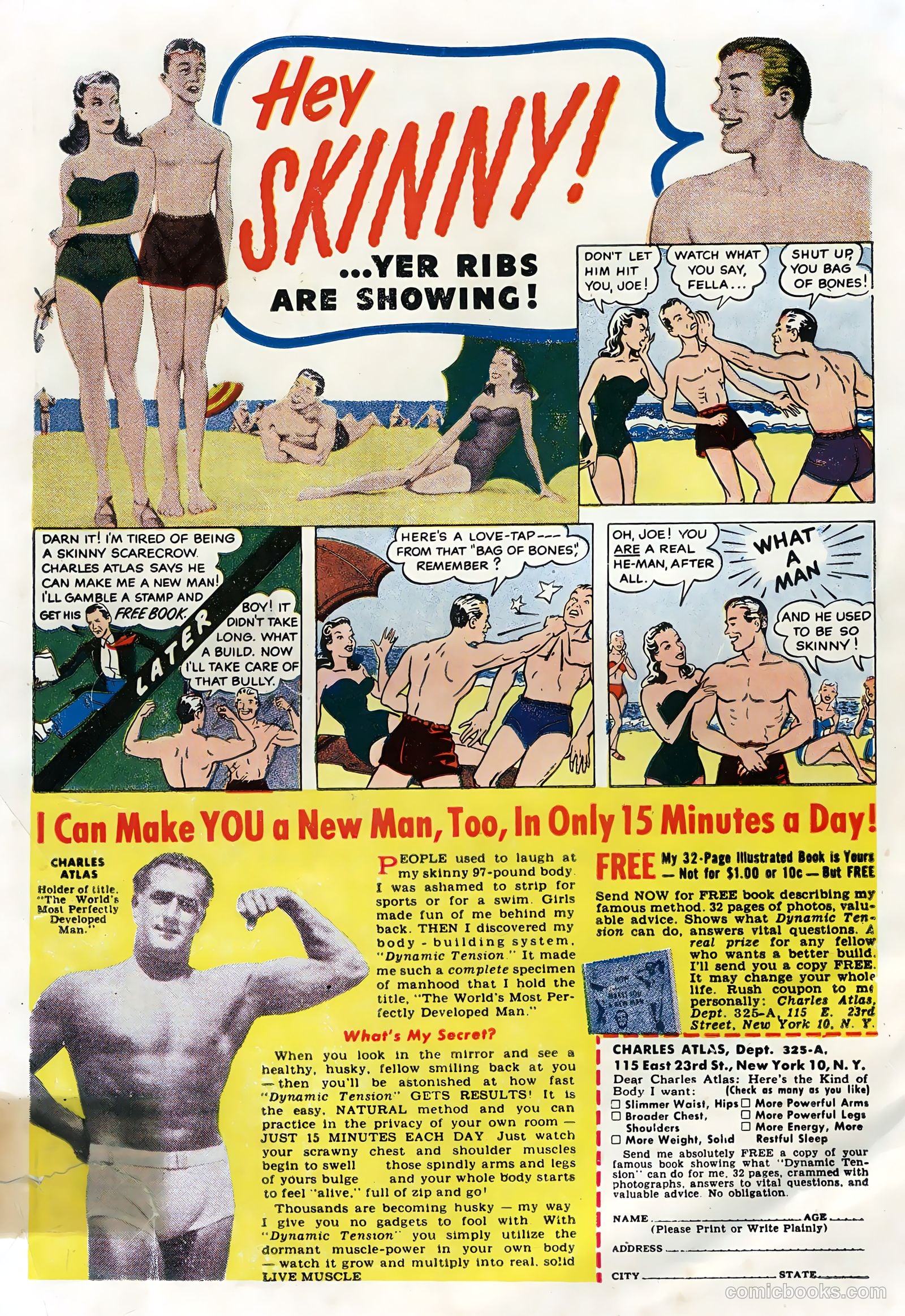 Unusual Tales #16 (1959) — page 36 of 36