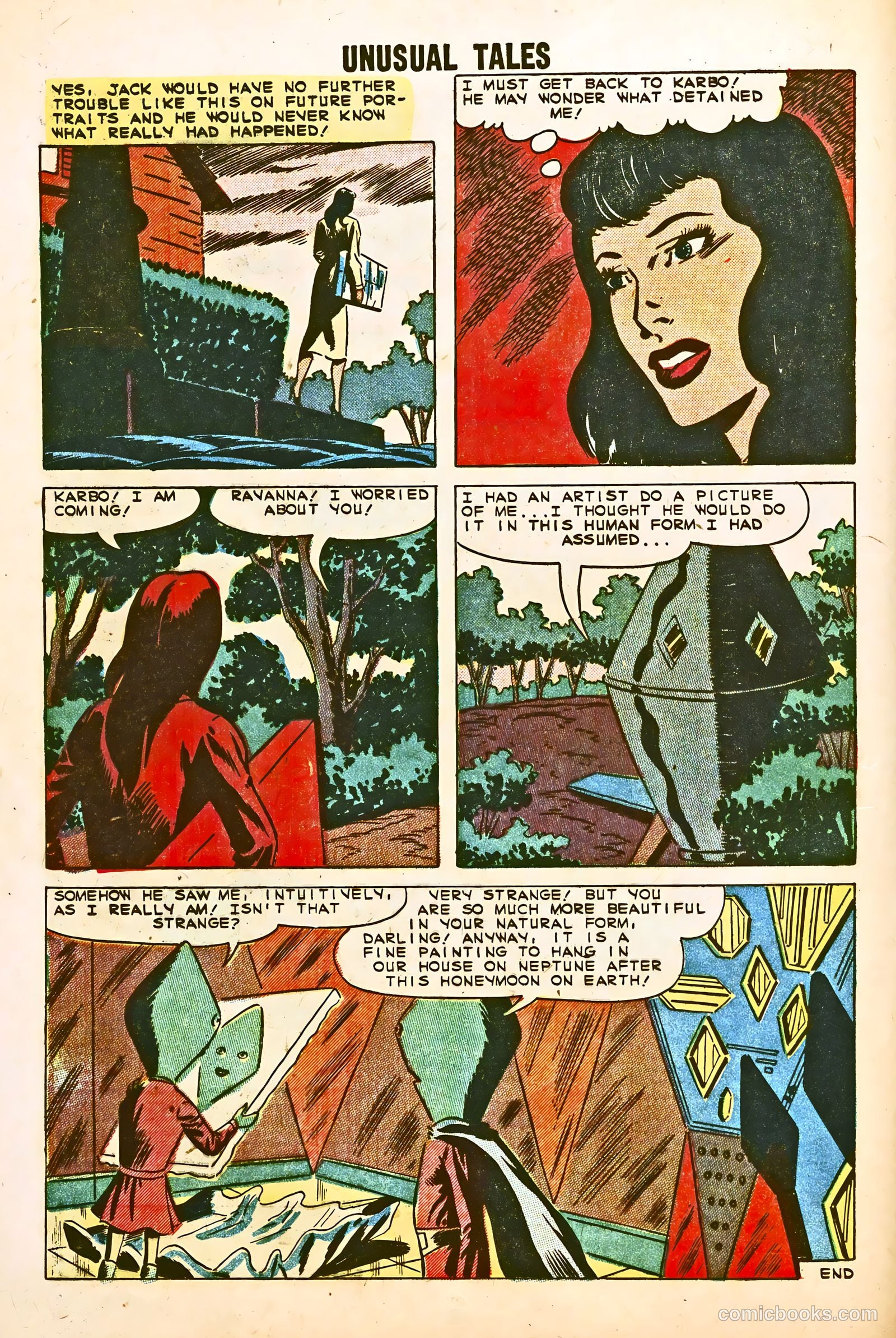 Unusual Tales #17 (1959) — page 16 of 36