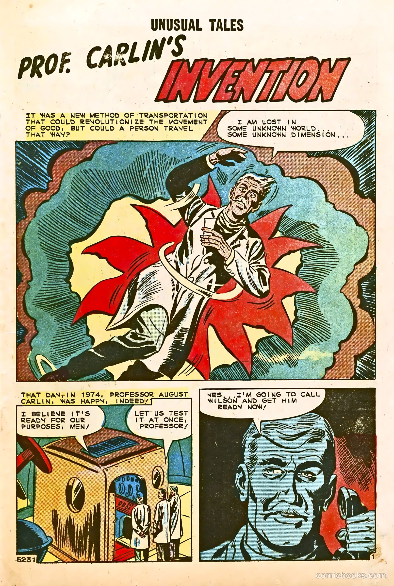 Unusual Tales #17 (1959) — page 19 of 36