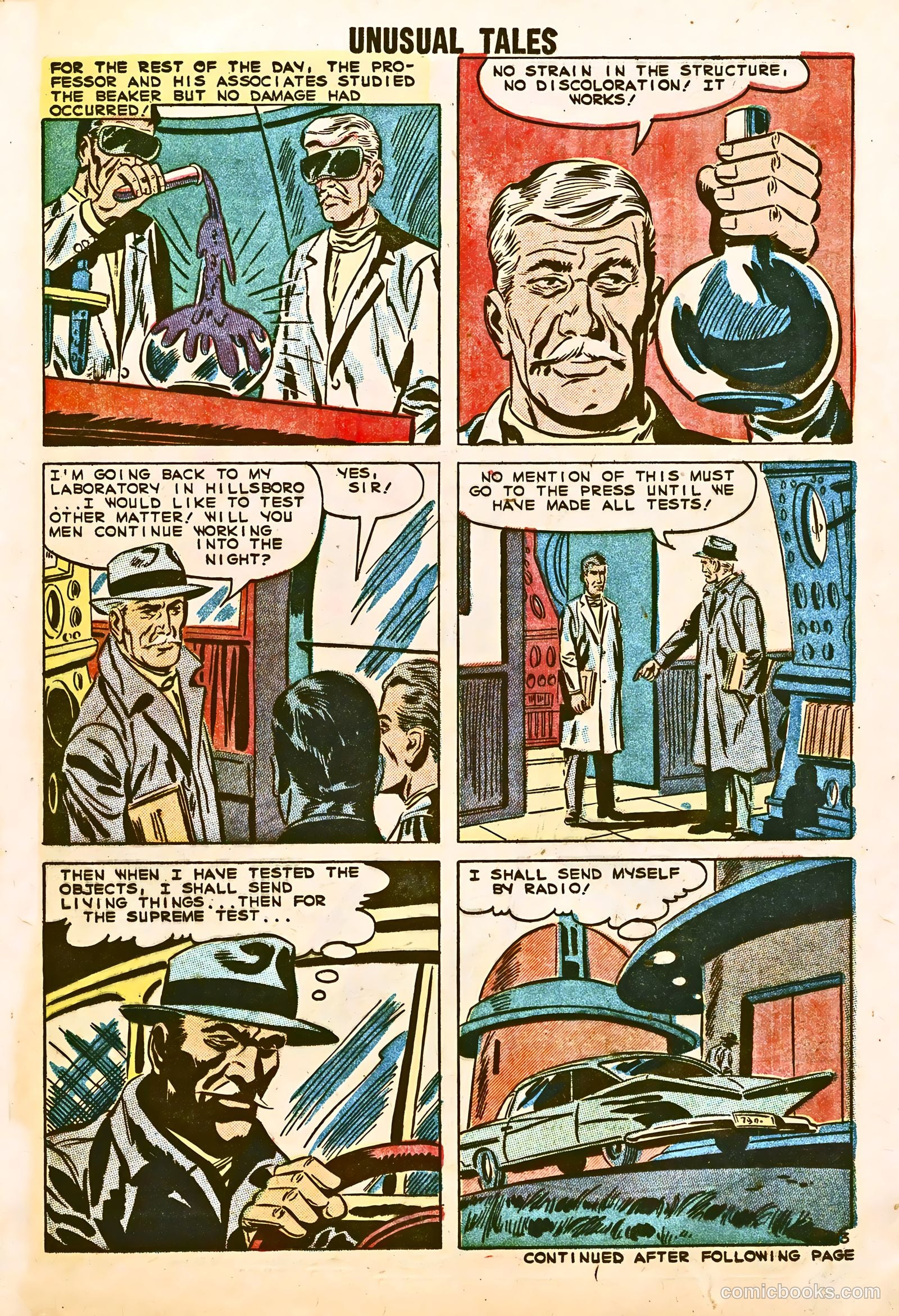 Unusual Tales #17 (1959) — page 21 of 36