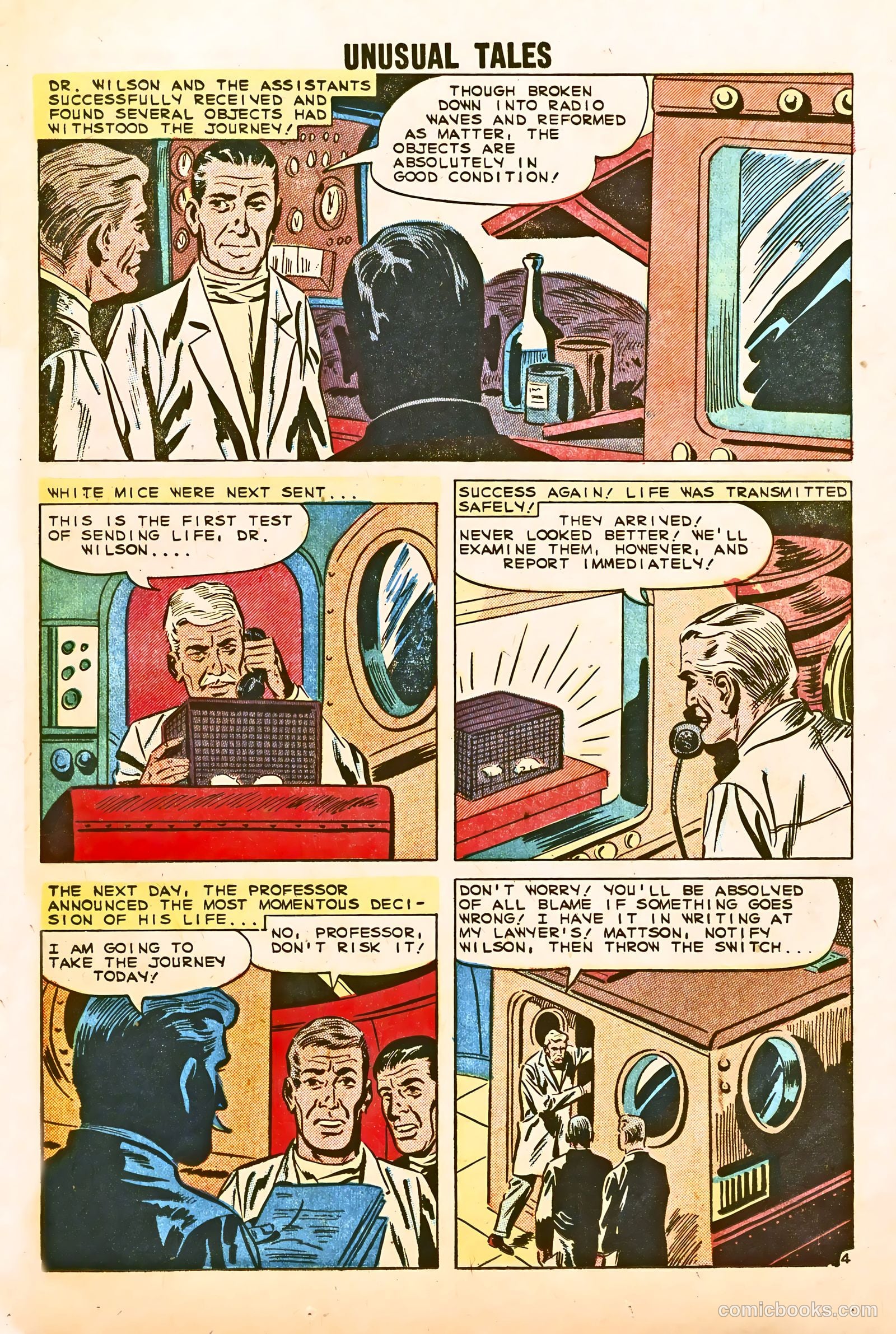 Unusual Tales #17 (1959) — page 23 of 36