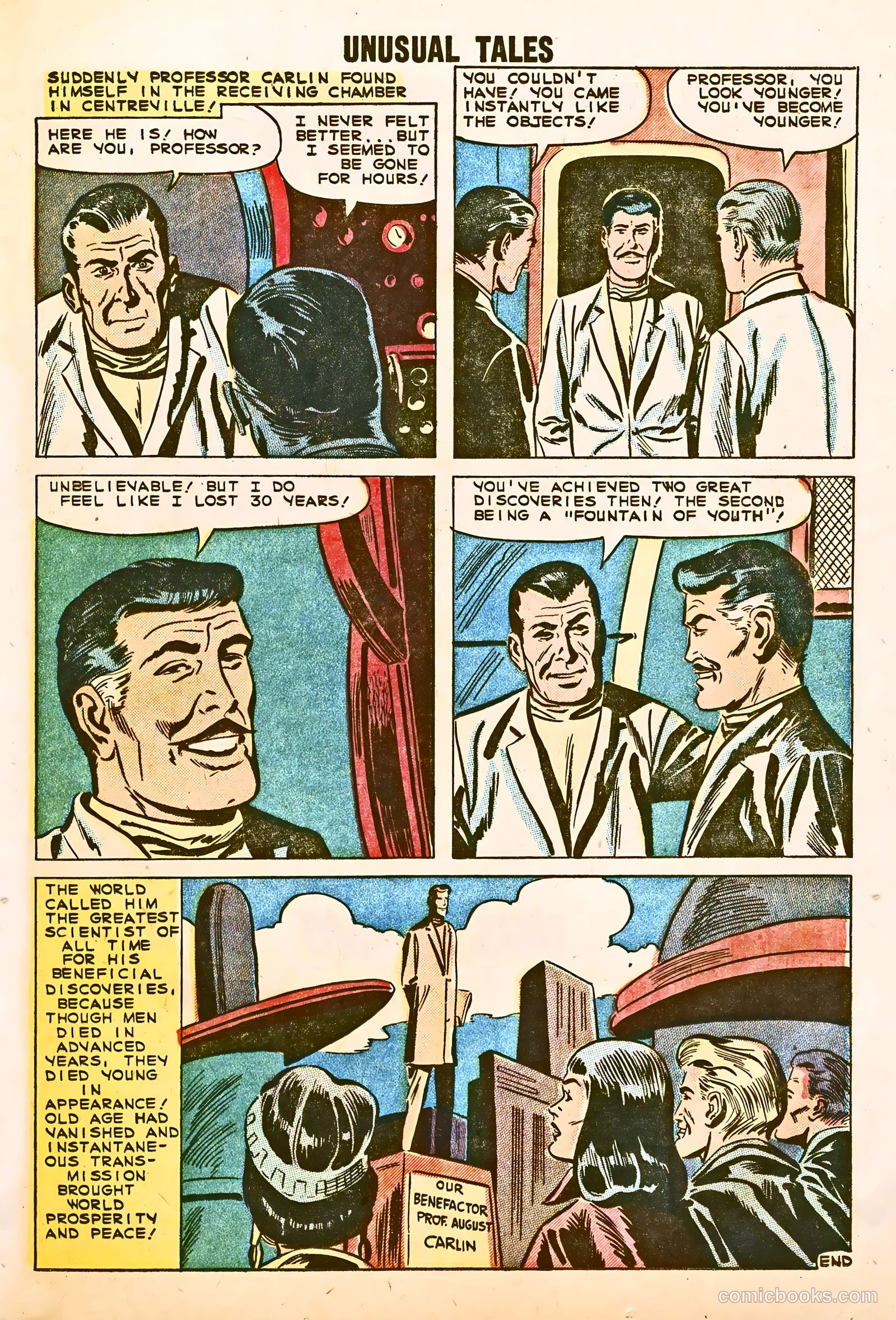 Unusual Tales #17 (1959) — page 25 of 36
