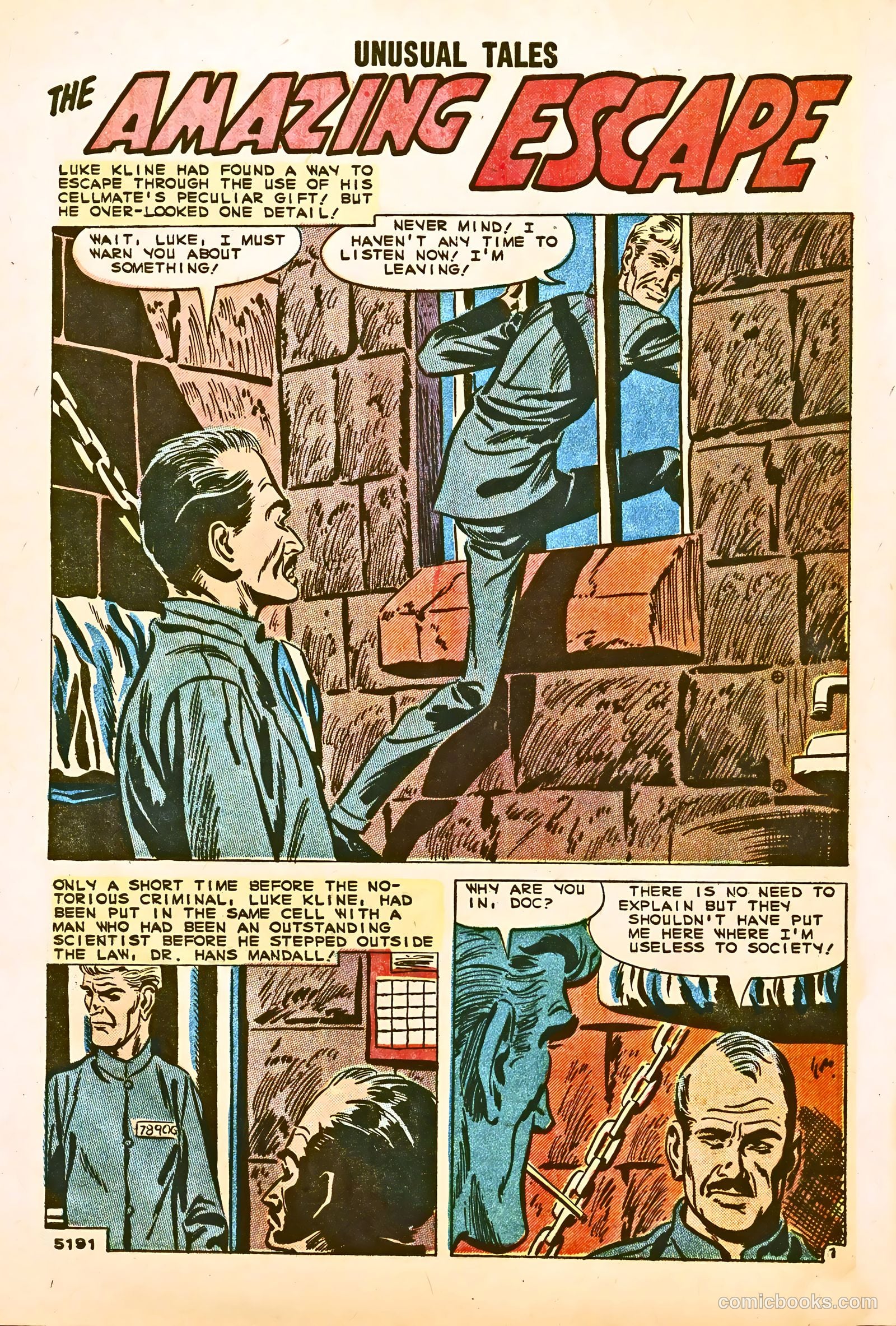 Unusual Tales #17 (1959) — page 28 of 36