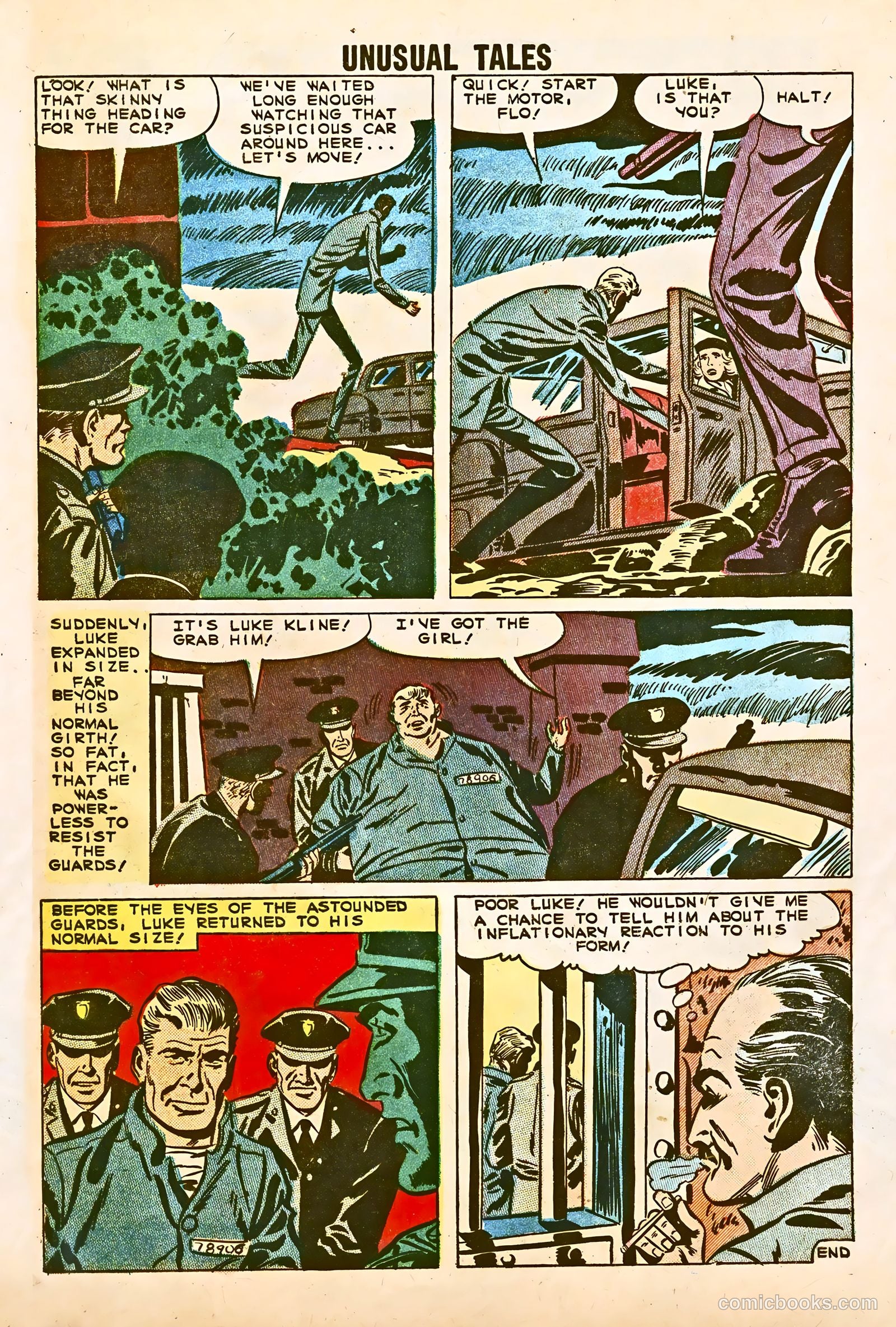 Unusual Tales #17 (1959) — page 33 of 36