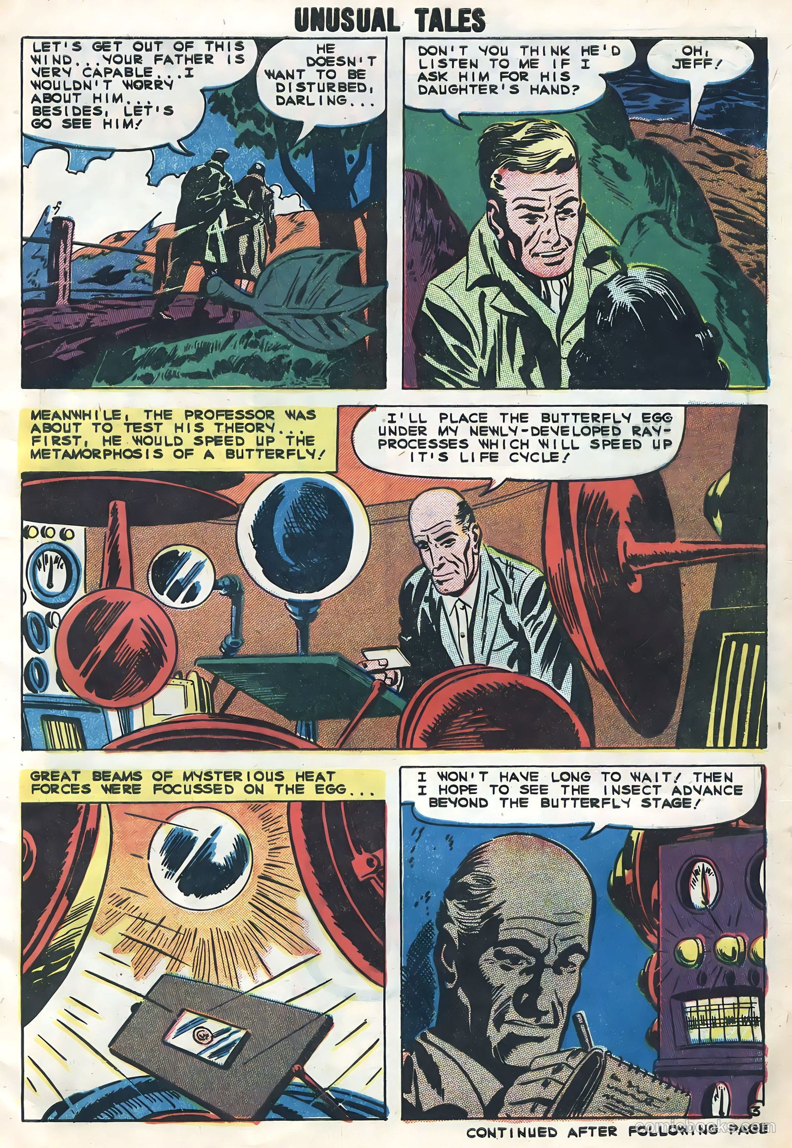 Unusual Tales #18 (1959) — page 5 of 36