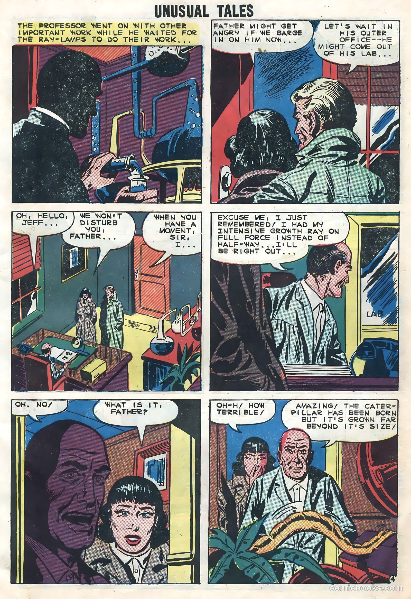 Unusual Tales #18 (1959) — page 7 of 36
