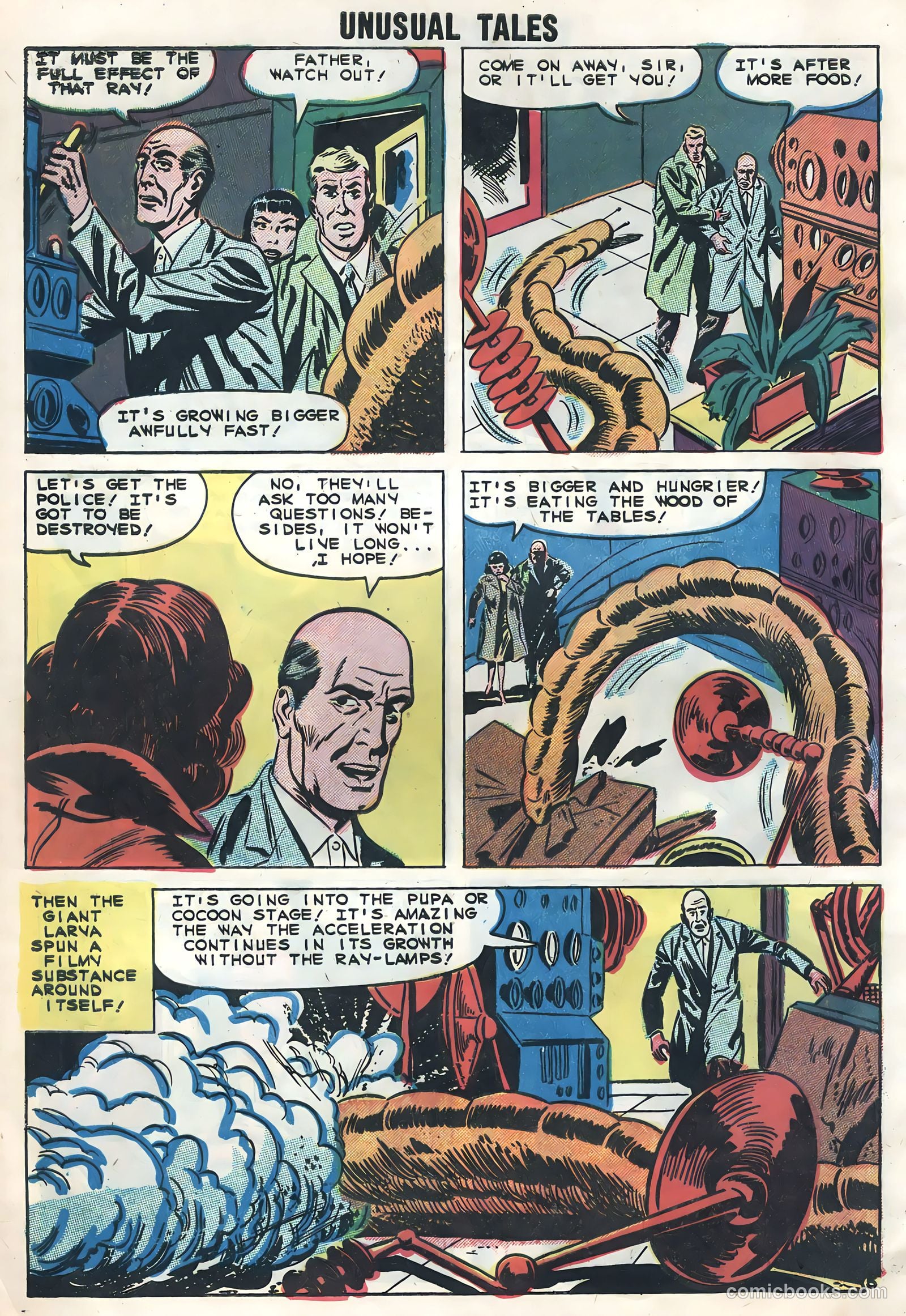 Unusual Tales #18 (1959) — page 8 of 36