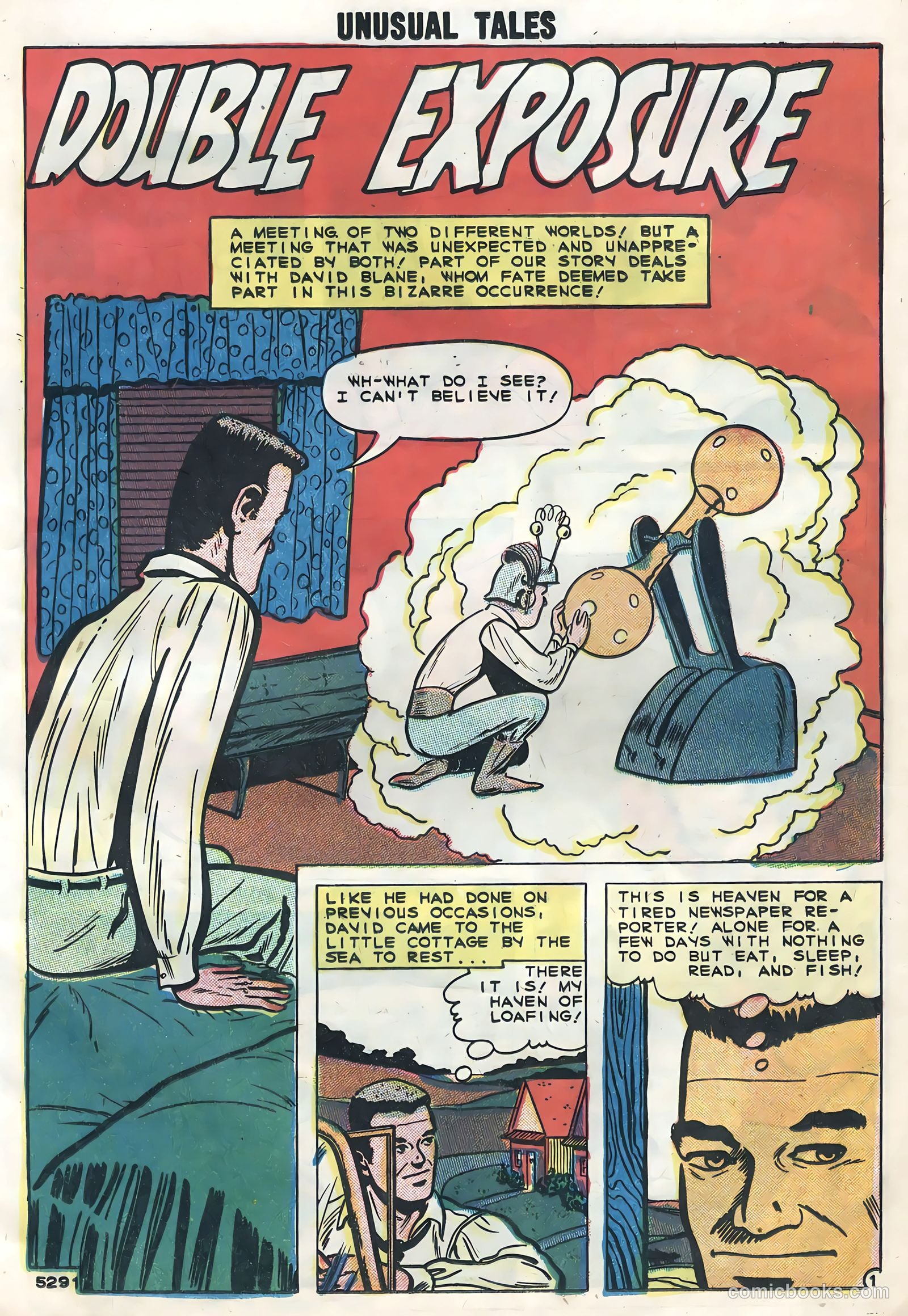 Unusual Tales #18 (1959) — page 13 of 36