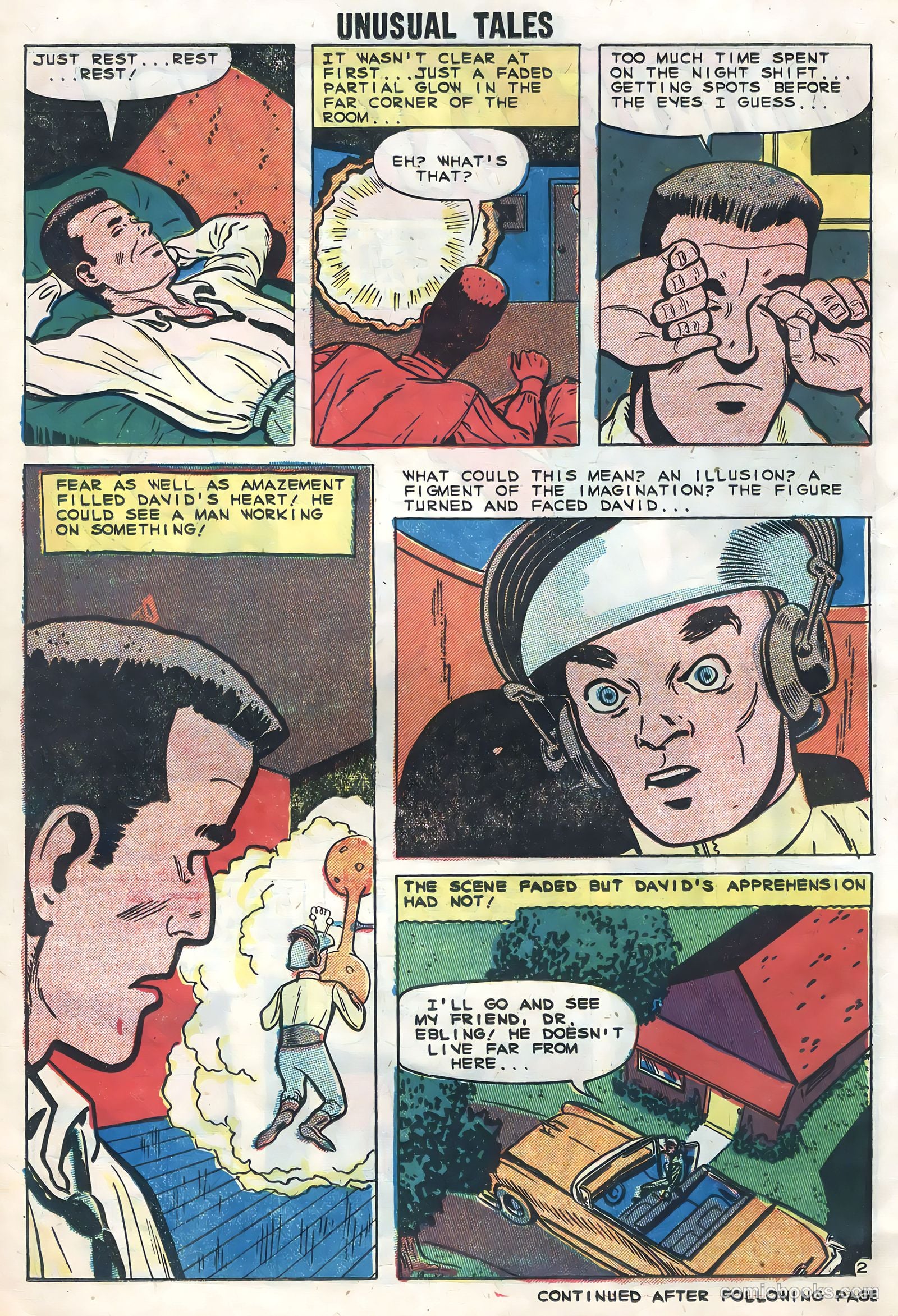 Unusual Tales #18 (1959) — page 14 of 36