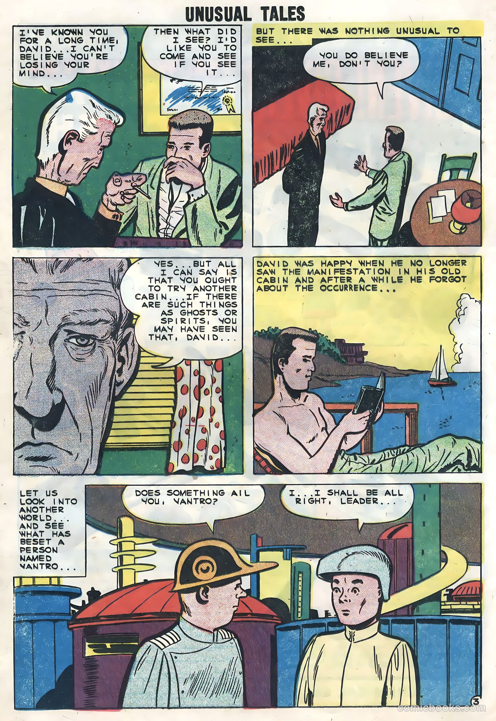 Unusual Tales #18 (1959) — page 16 of 36