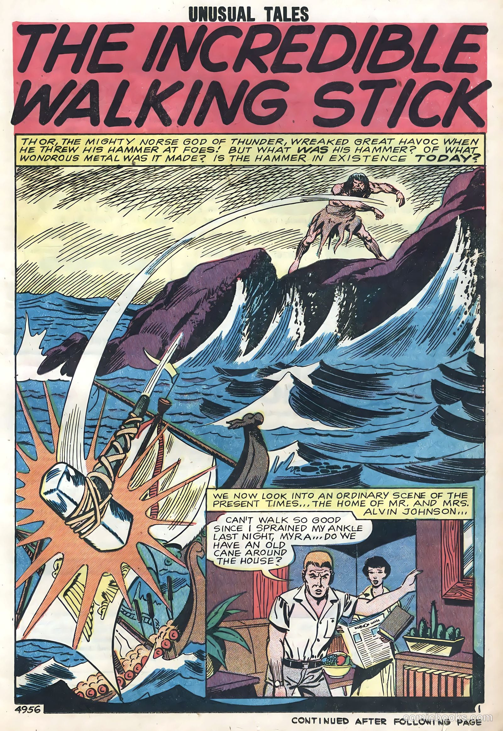 Unusual Tales #18 (1959) — page 21 of 36