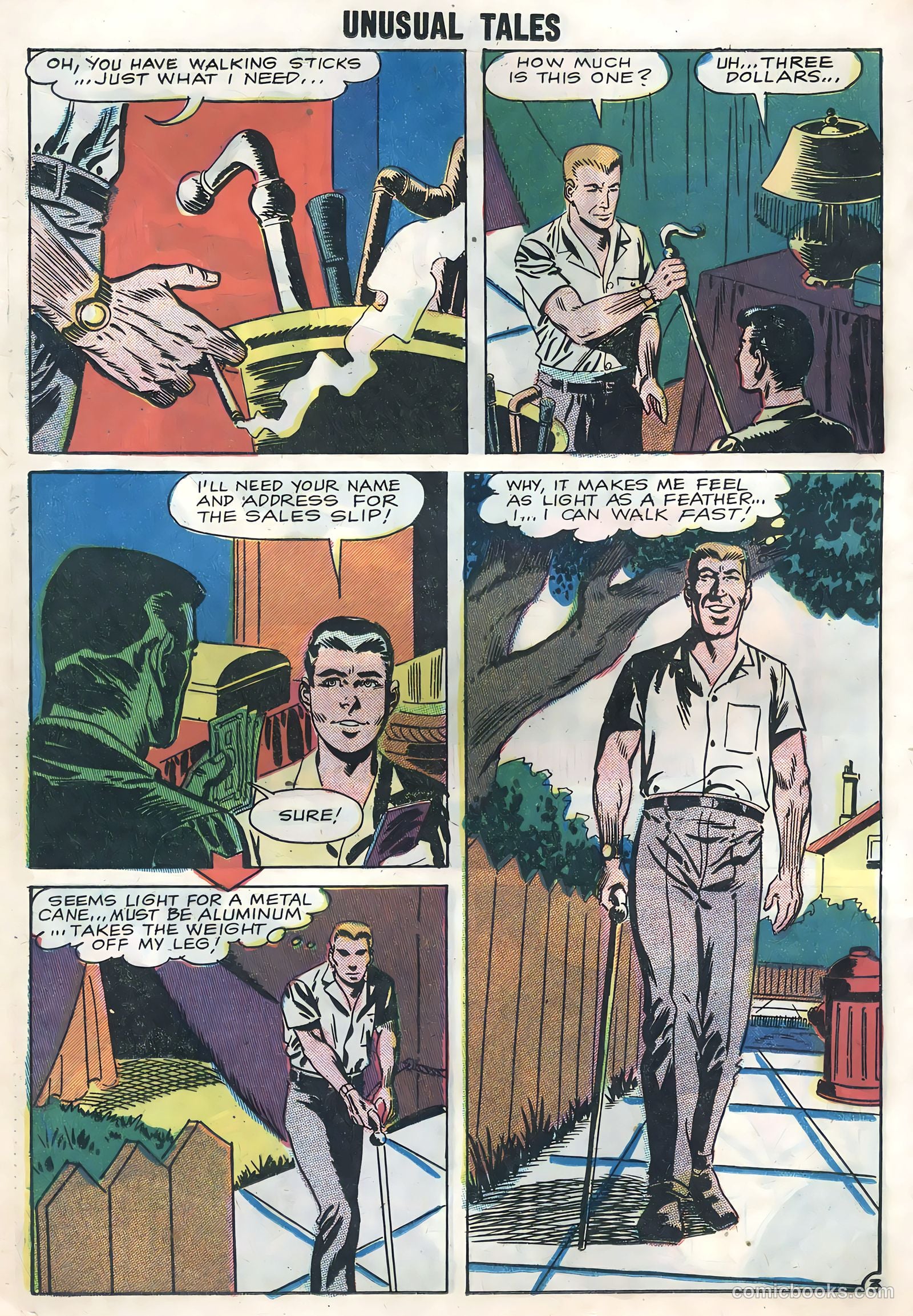 Unusual Tales #18 (1959) — page 24 of 36