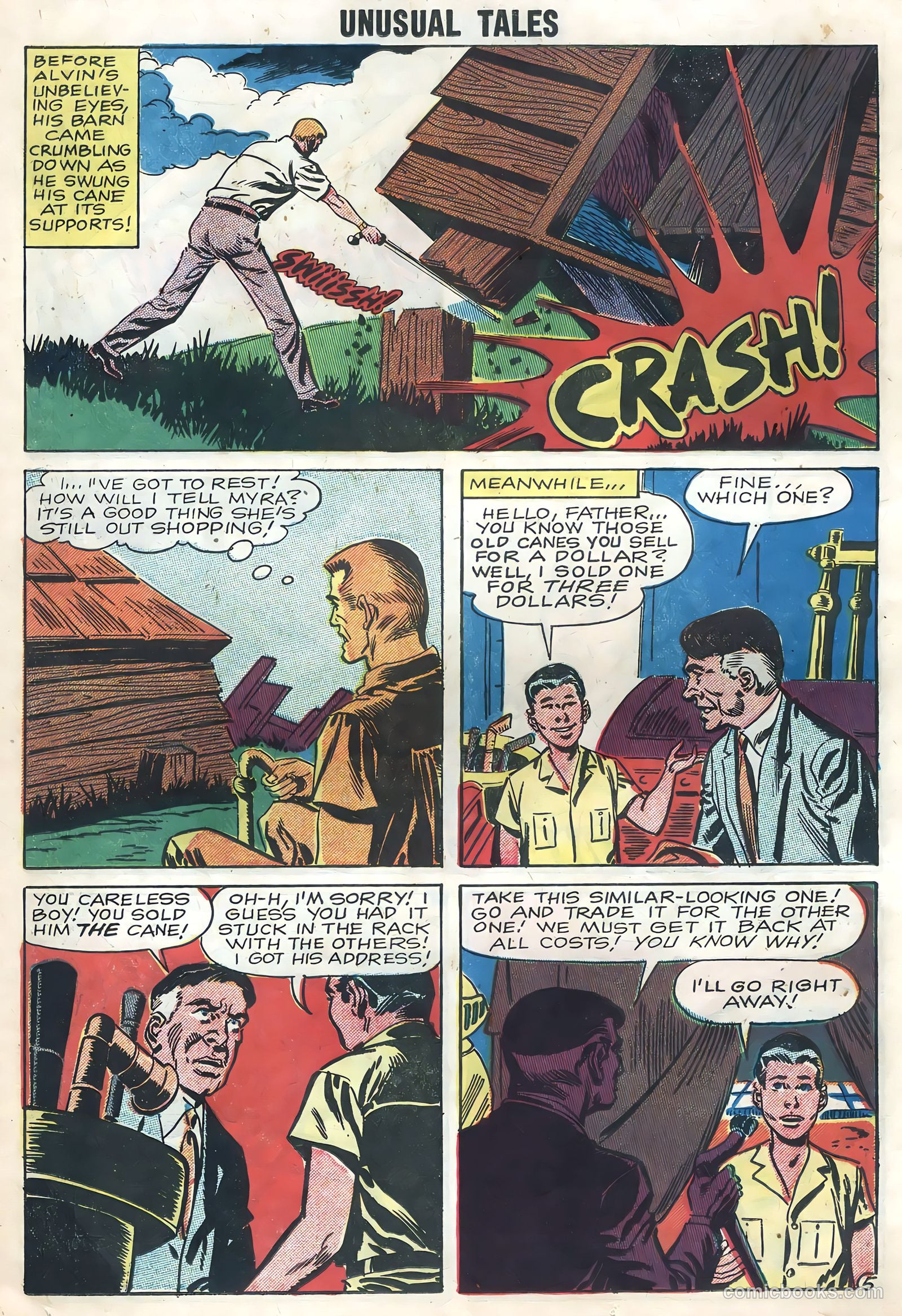 Unusual Tales #18 (1959) — page 26 of 36