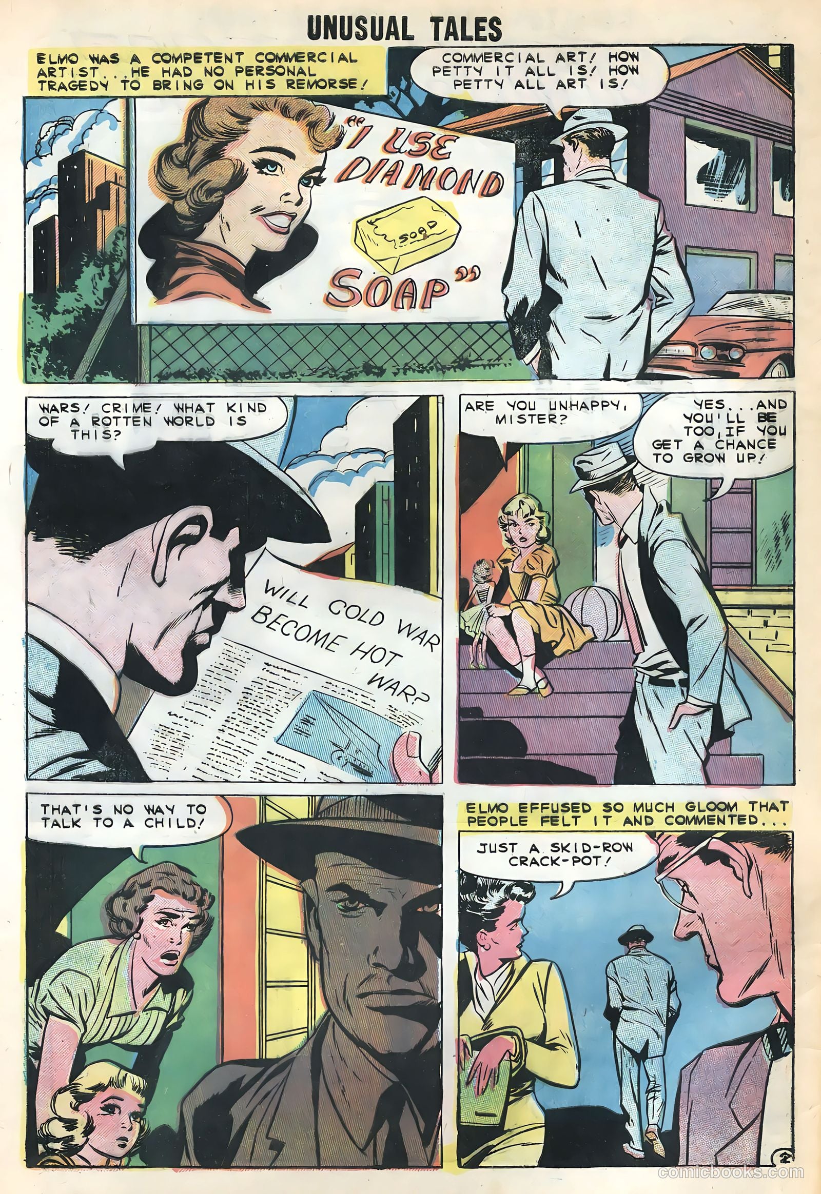 Unusual Tales #19 (1959) — page 4 of 36