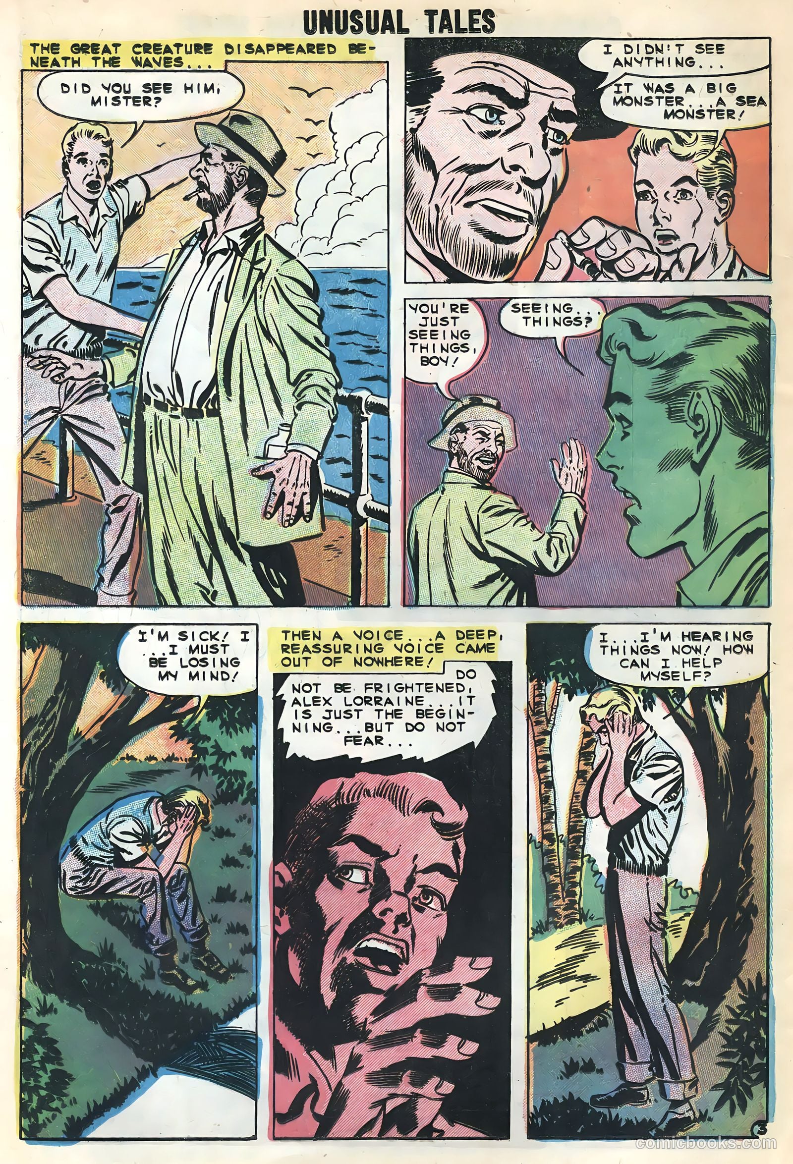 Unusual Tales #19 (1959) — page 12 of 36