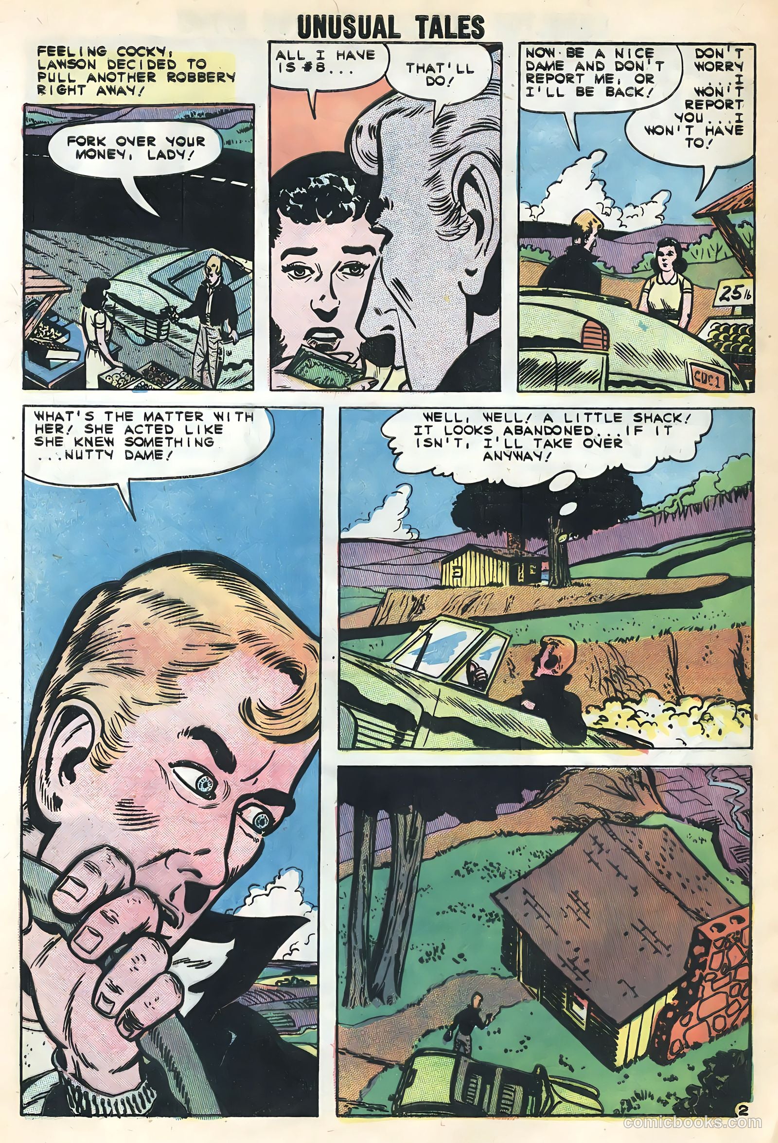 Unusual Tales #19 (1959) — page 28 of 36