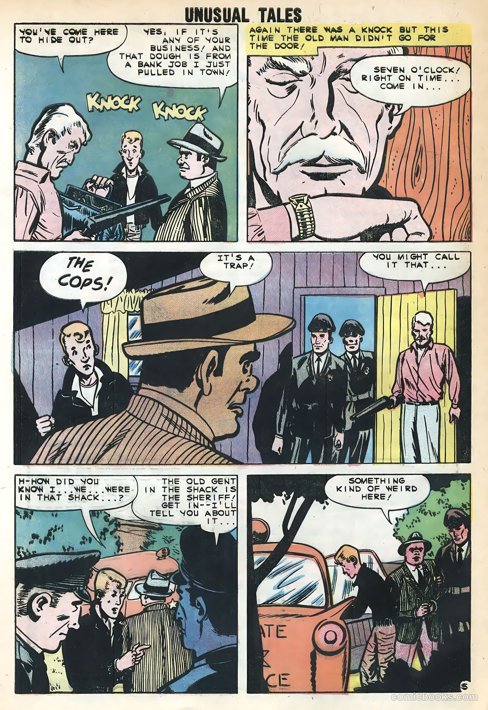 Unusual Tales #19 (1959) — page 32 of 36