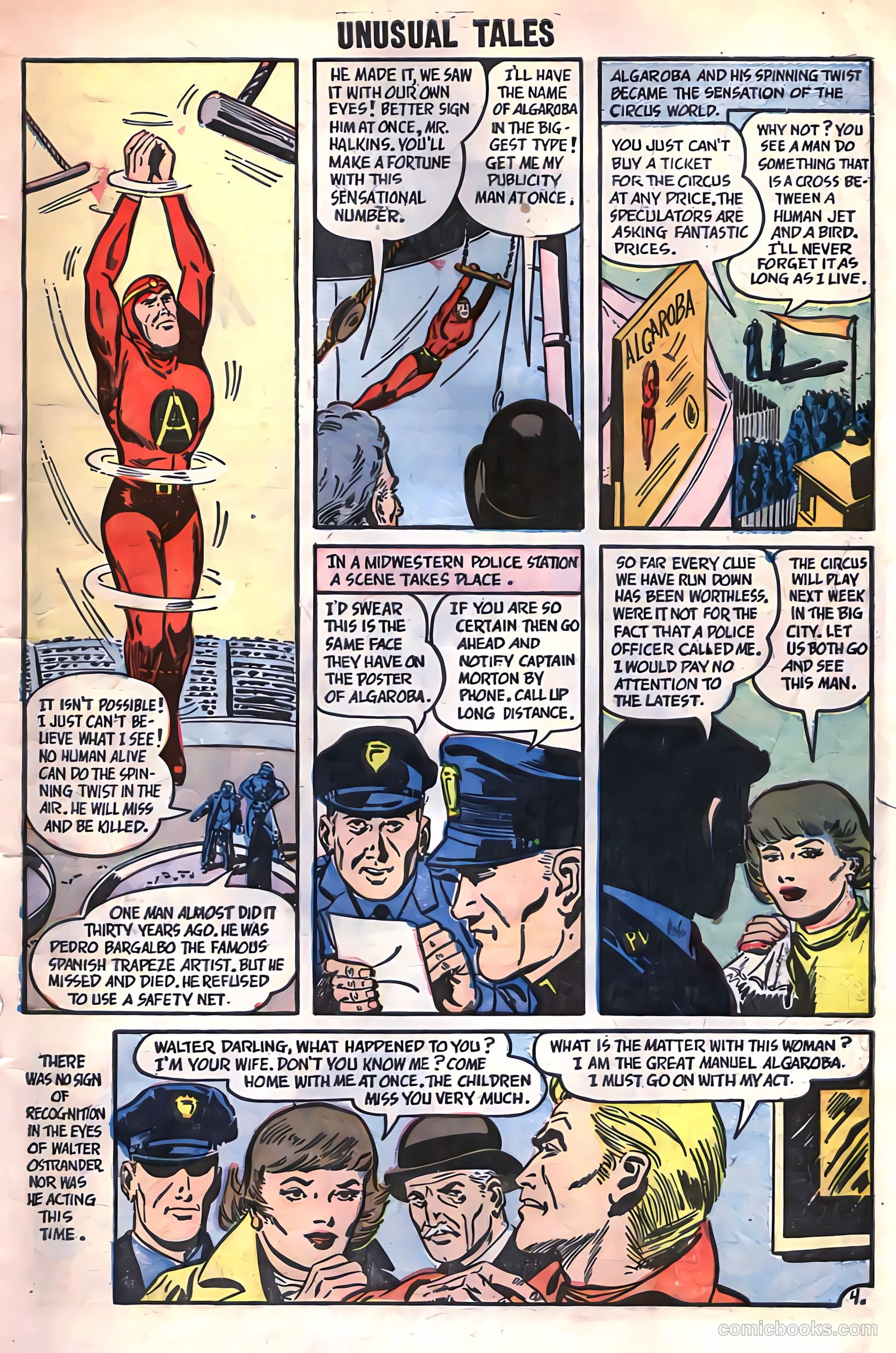 Unusual Tales #2 (1956) — page 7 of 36