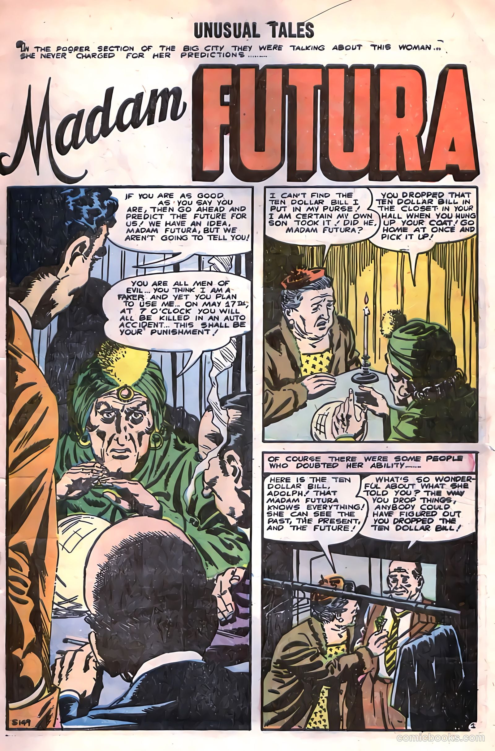 Unusual Tales #2 (1956) — page 9 of 36