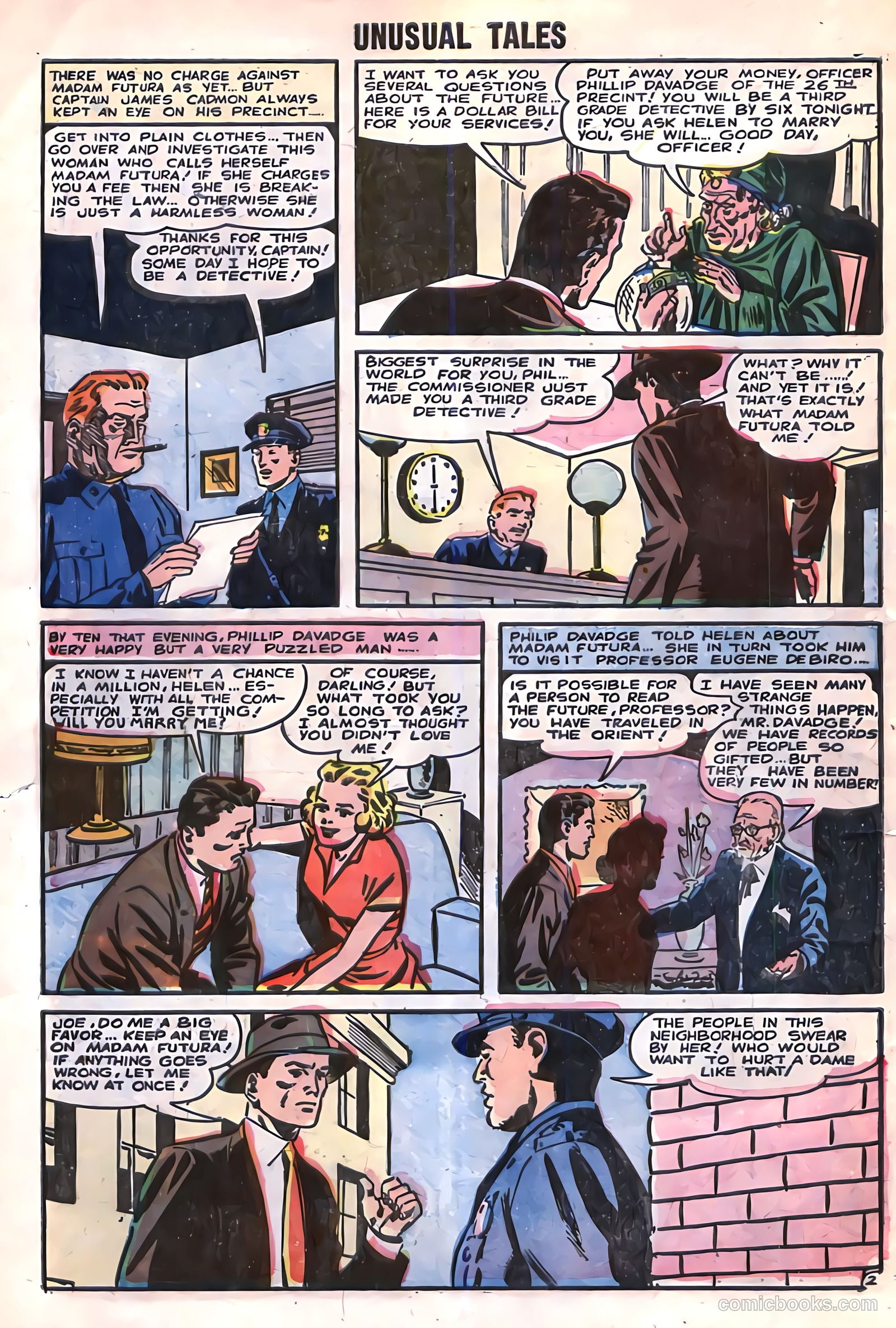 Unusual Tales #2 (1956) — page 10 of 36