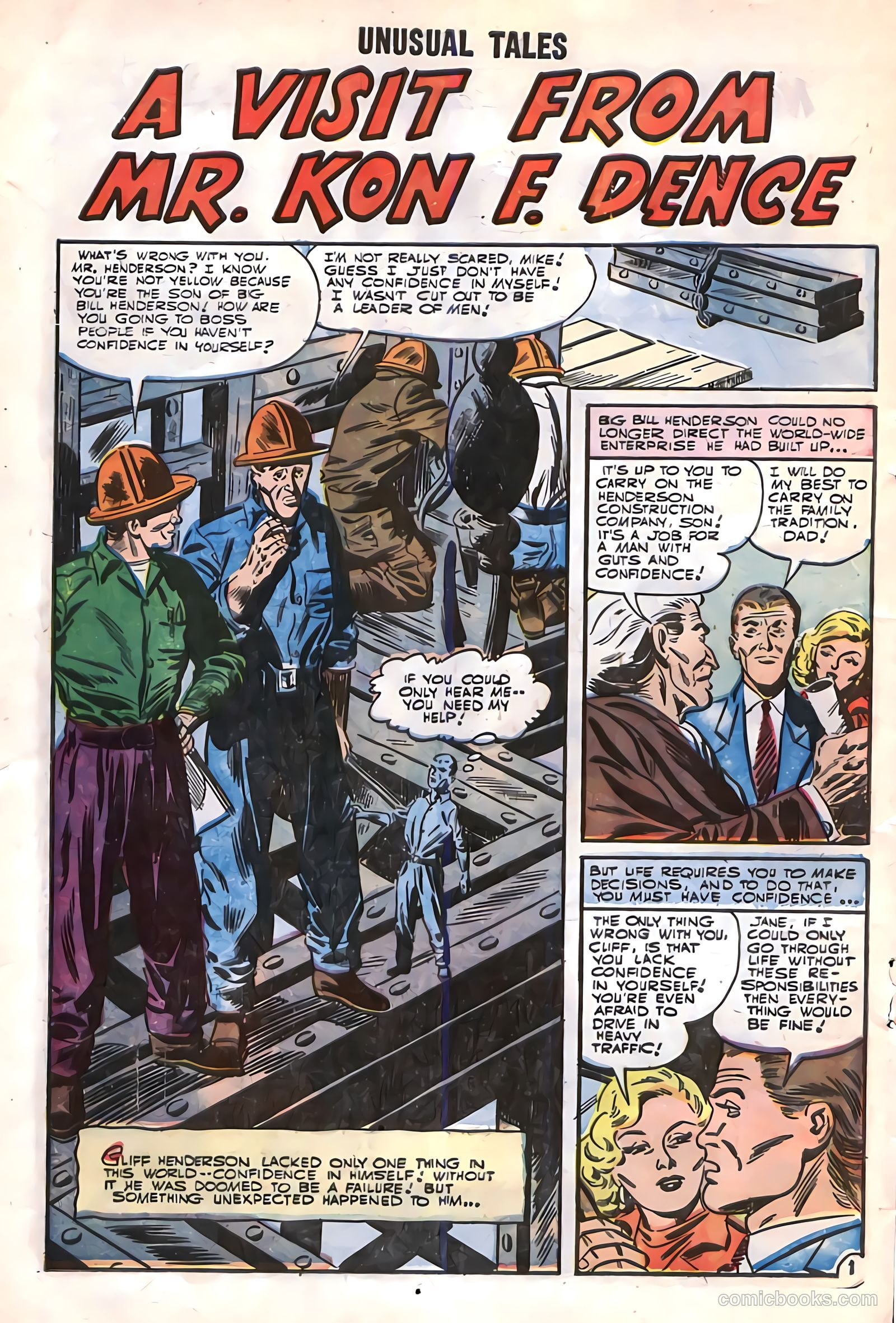 Unusual Tales #2 (1956) — page 14 of 36
