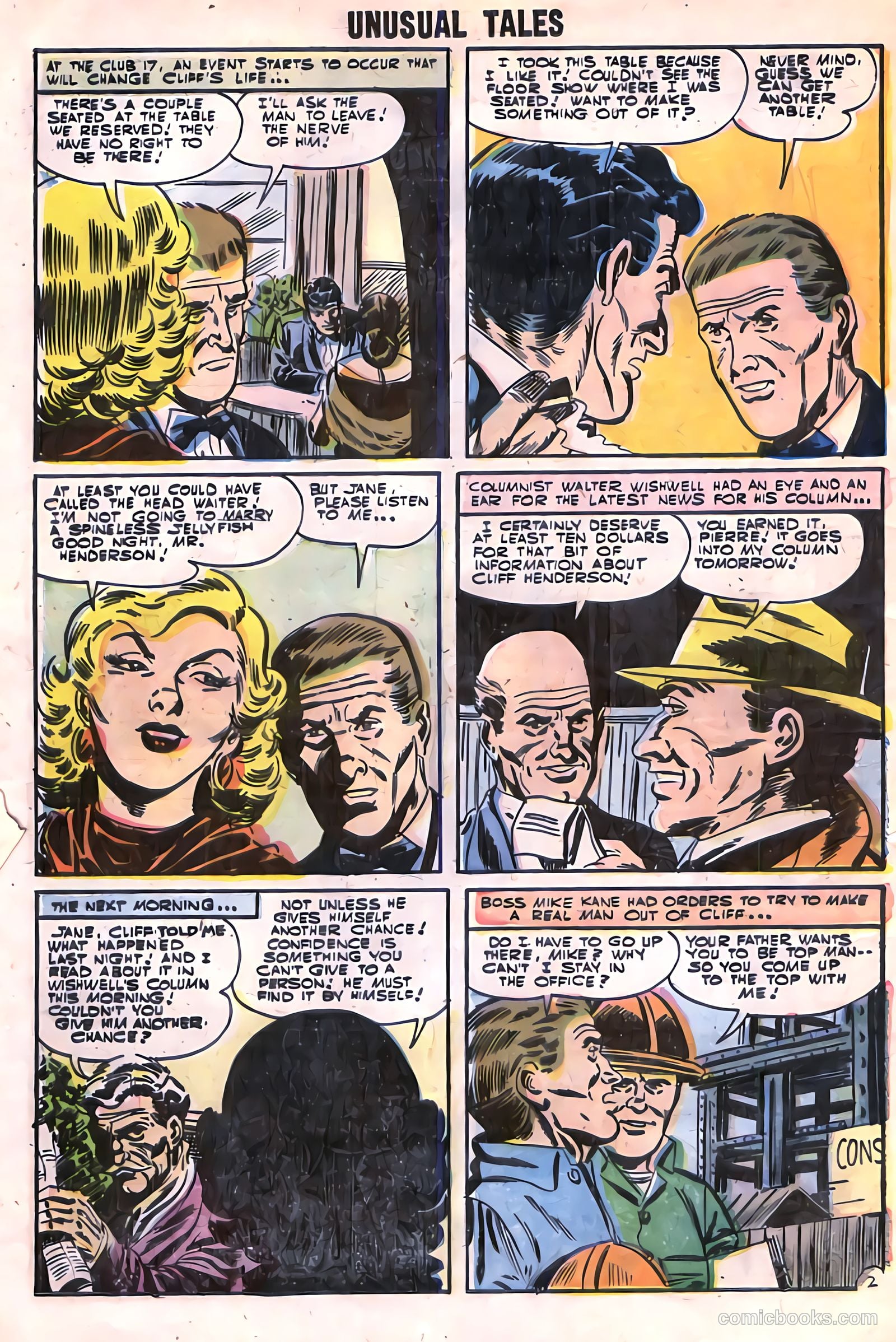 Unusual Tales #2 (1956) — page 16 of 36