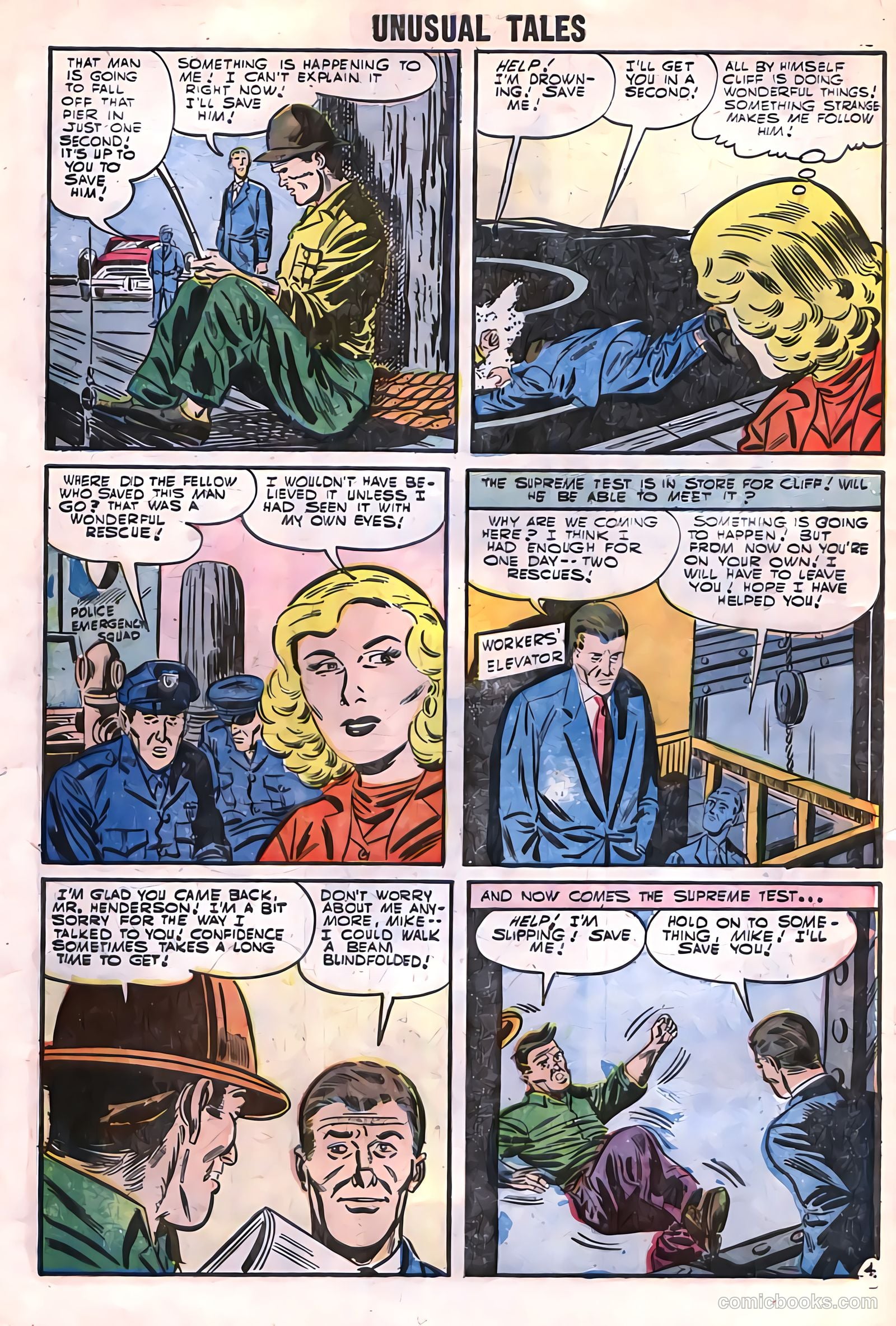 Unusual Tales #2 (1956) — page 18 of 36