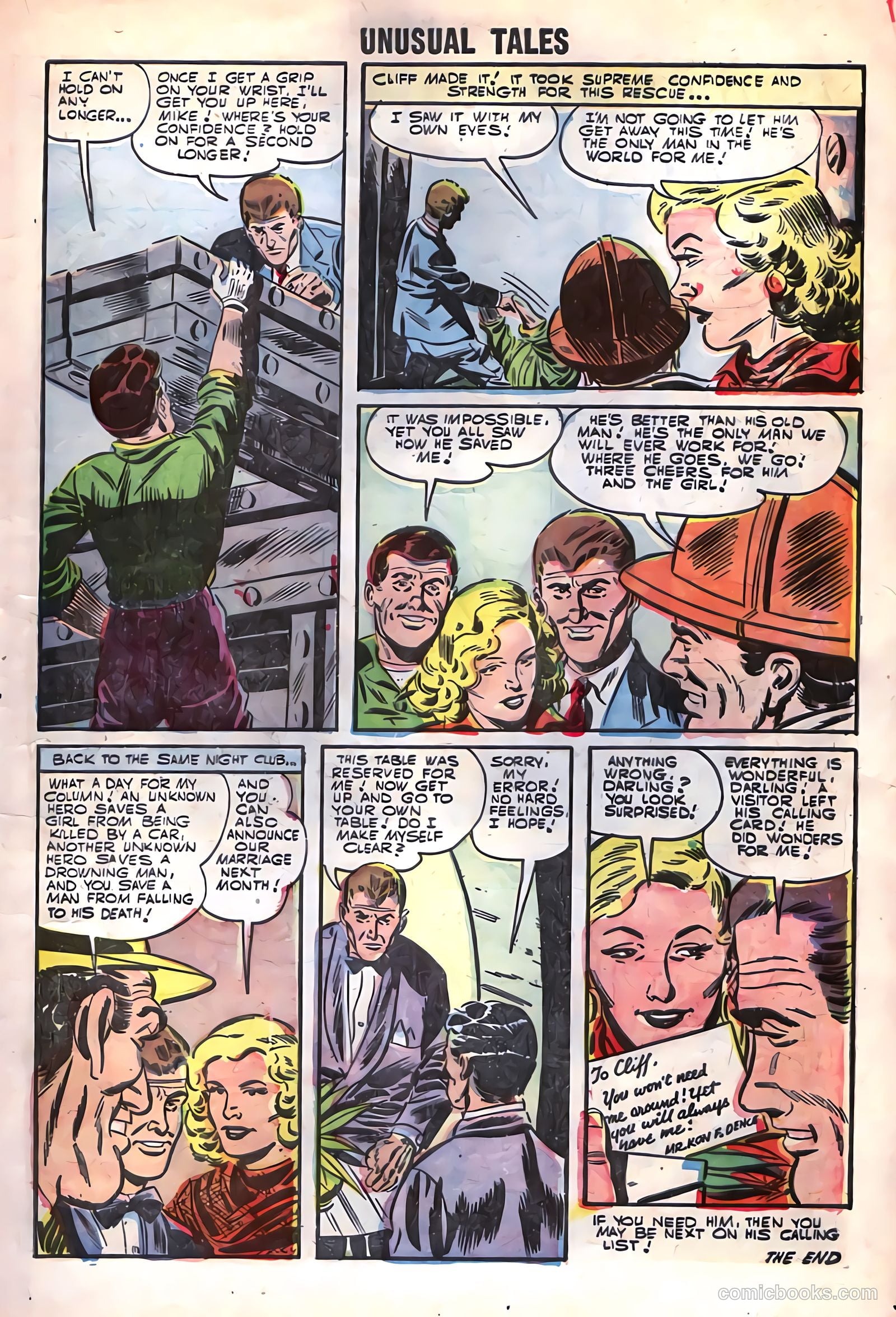 Unusual Tales #2 (1956) — page 19 of 36