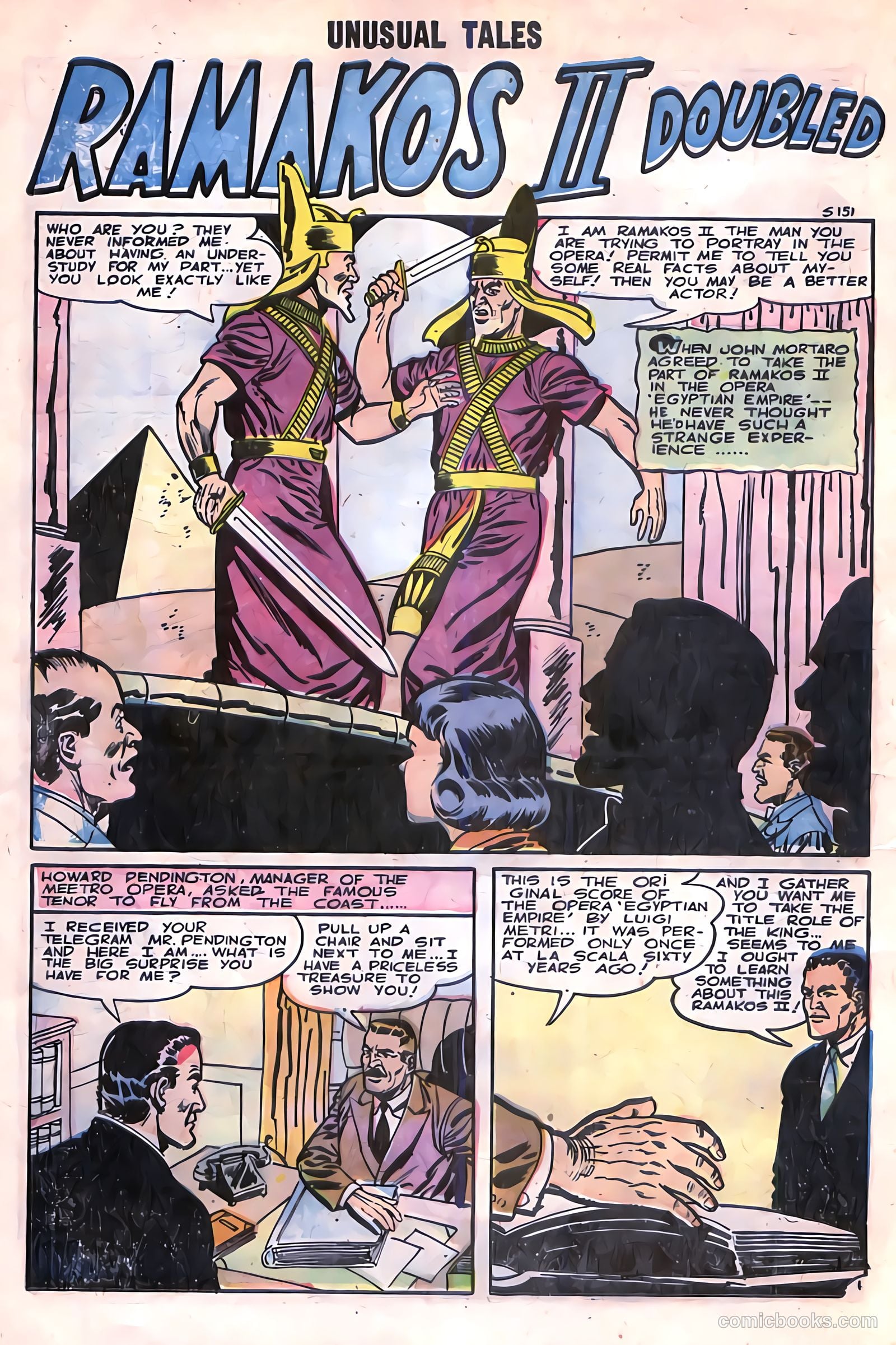 Unusual Tales #2 (1956) — page 20 of 36