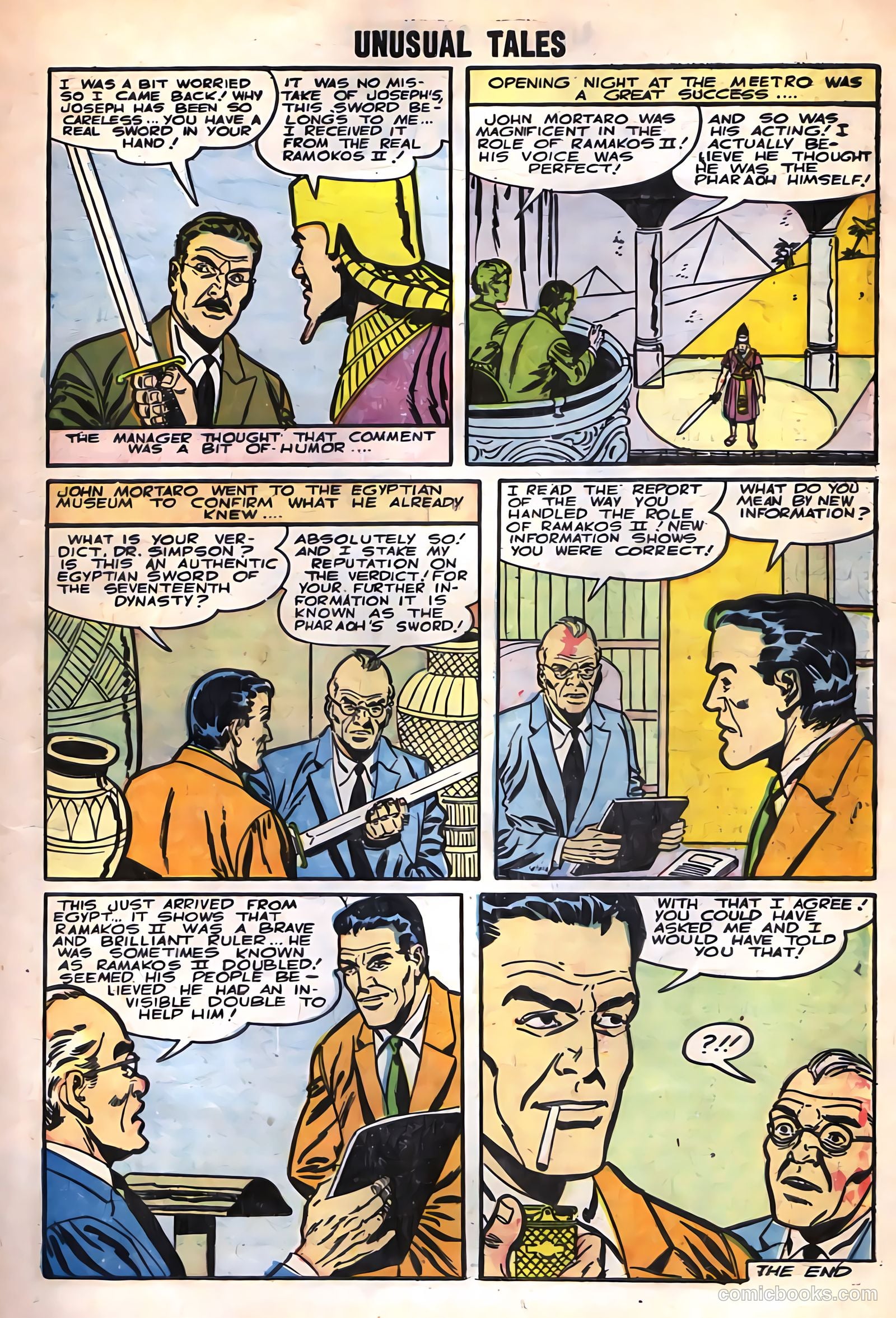 Unusual Tales #2 (1956) — page 25 of 36