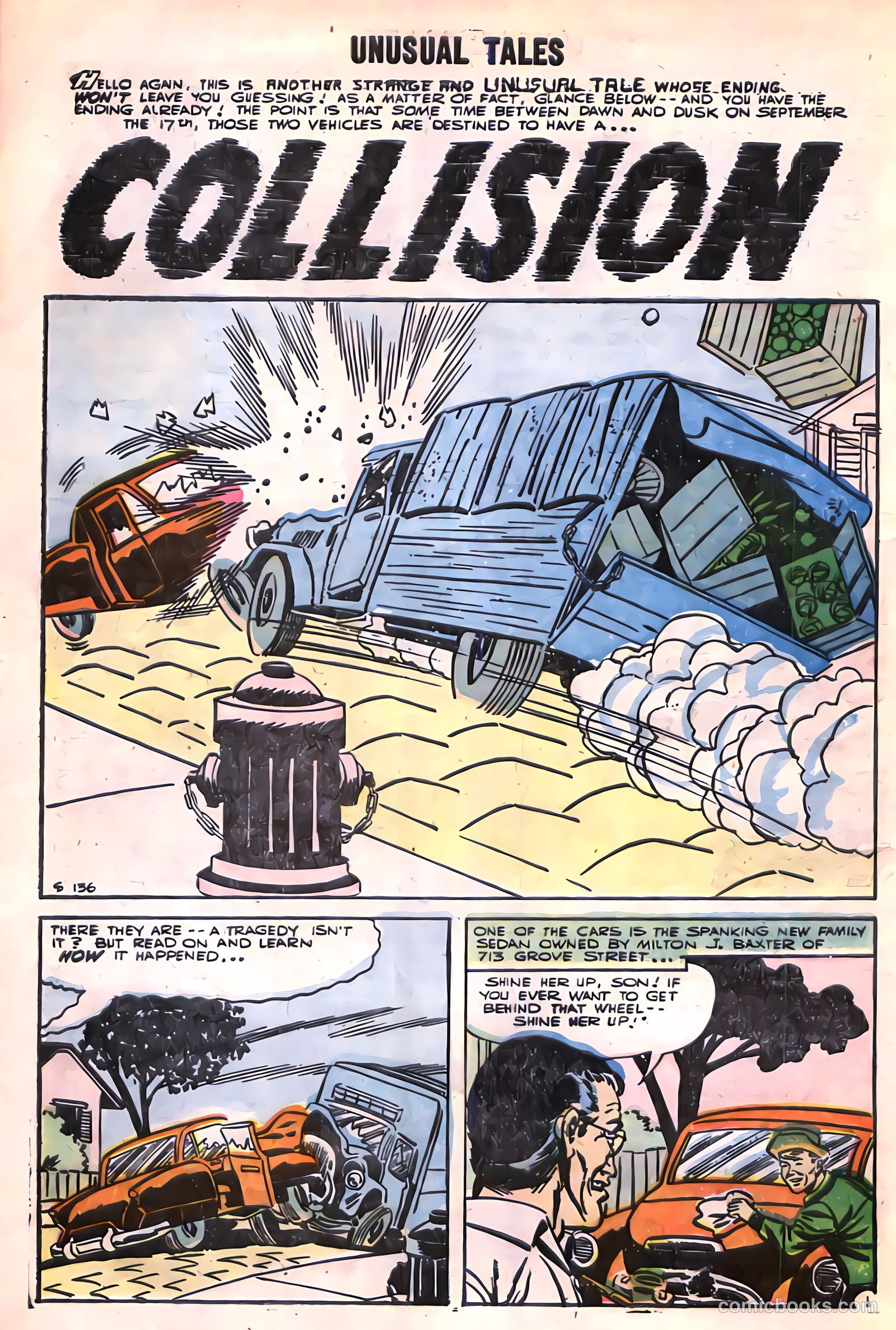 Unusual Tales #2 (1956) — page 28 of 36