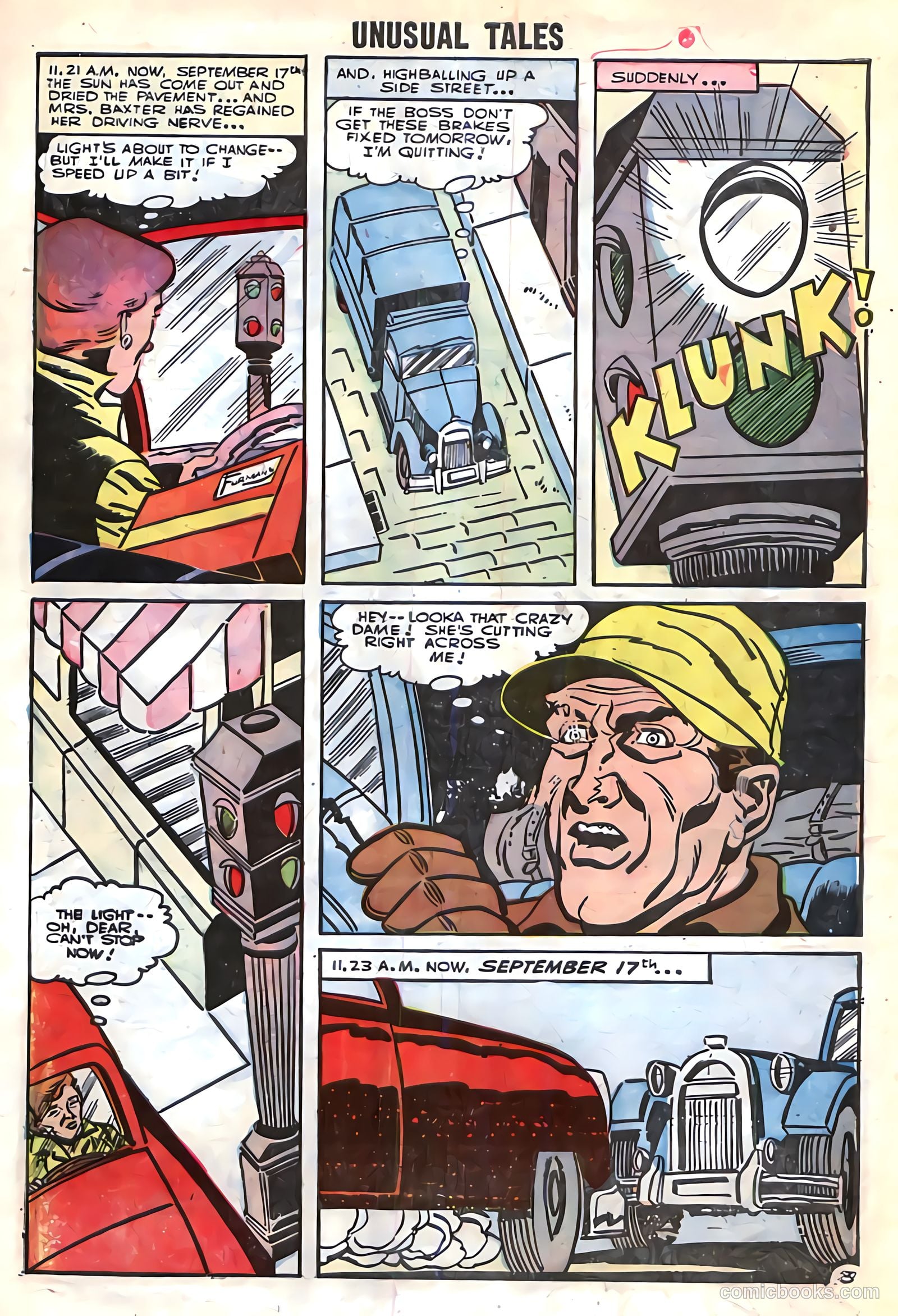 Unusual Tales #2 (1956) — page 30 of 36