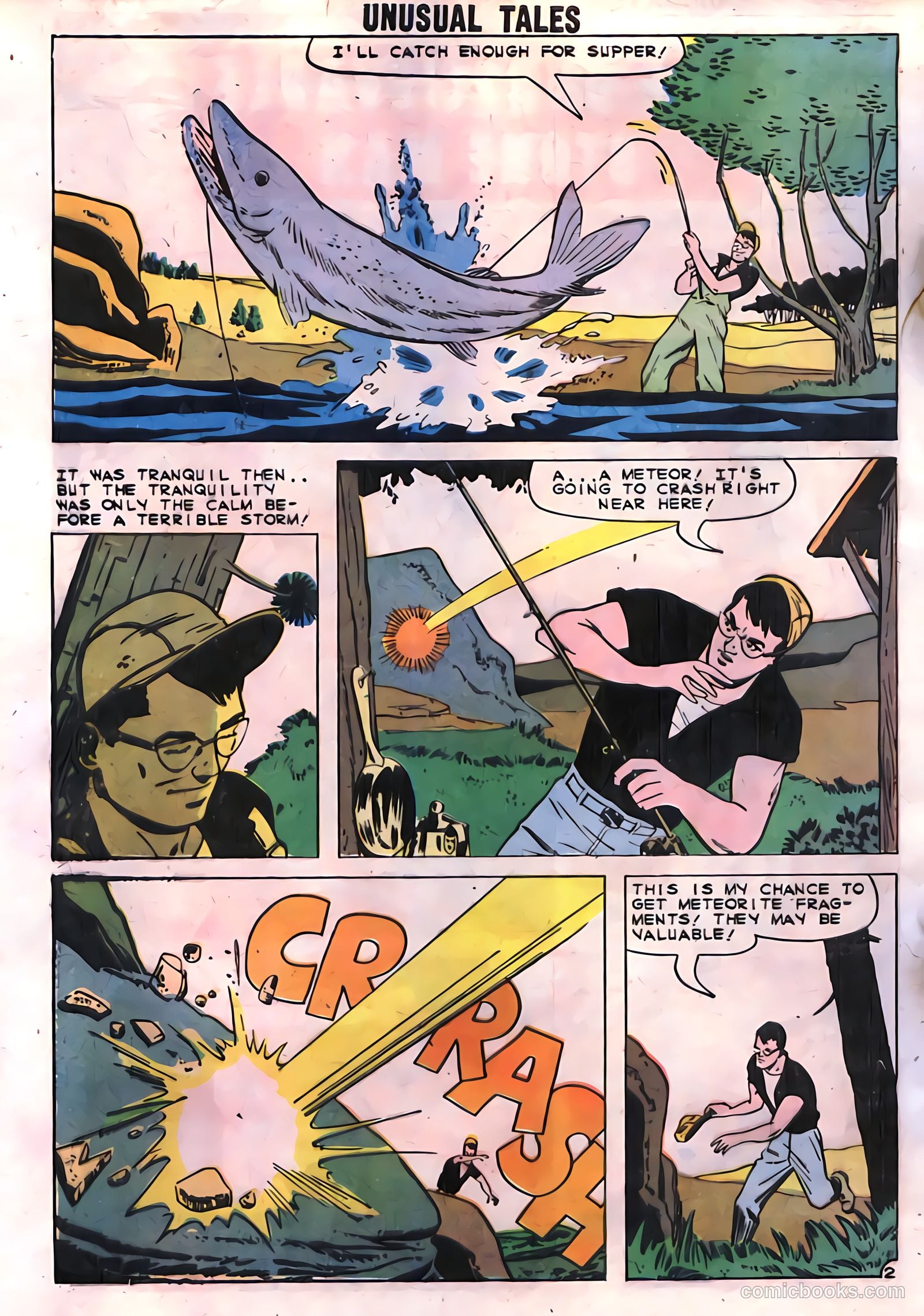 Unusual Tales #20 (1960) — page 4 of 36