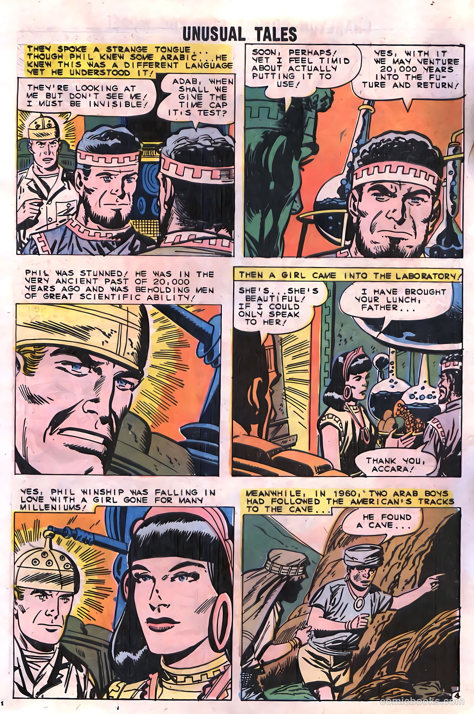Unusual Tales #20 (1960) — page 16 of 36