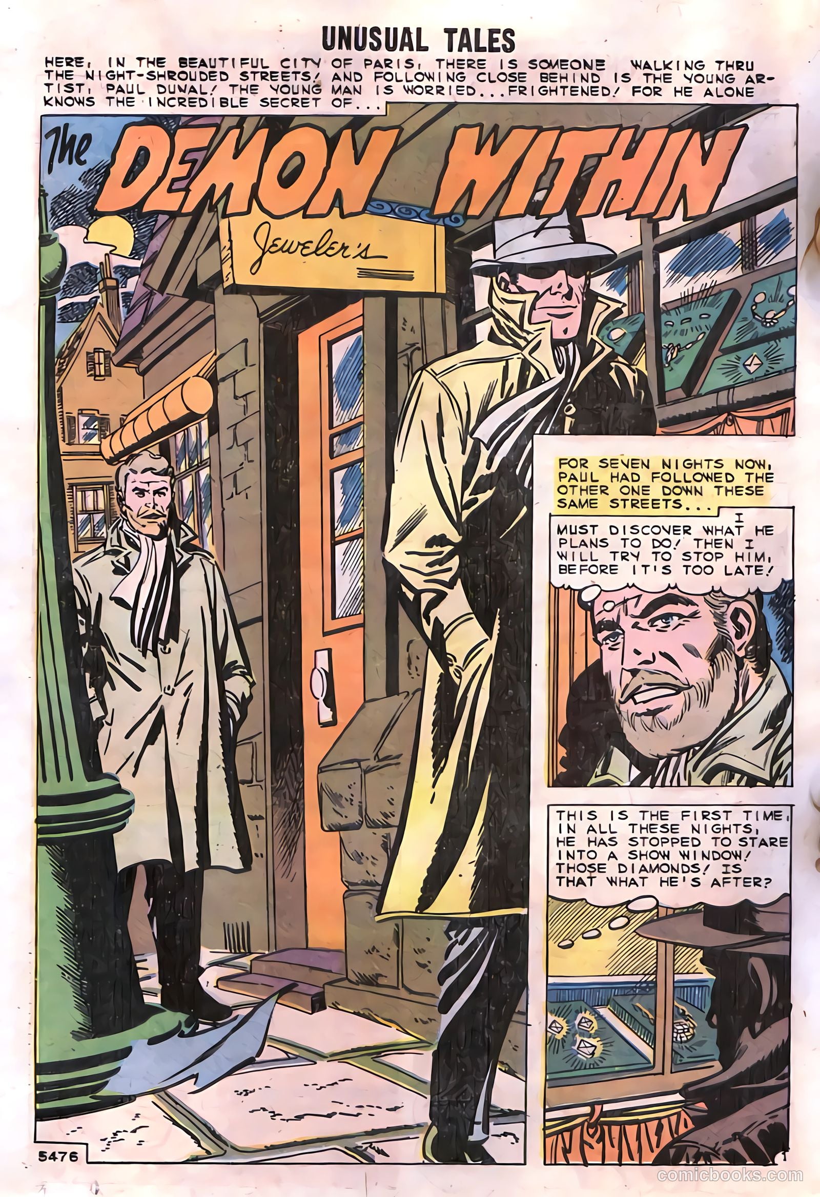 Unusual Tales #20 (1960) — page 20 of 36